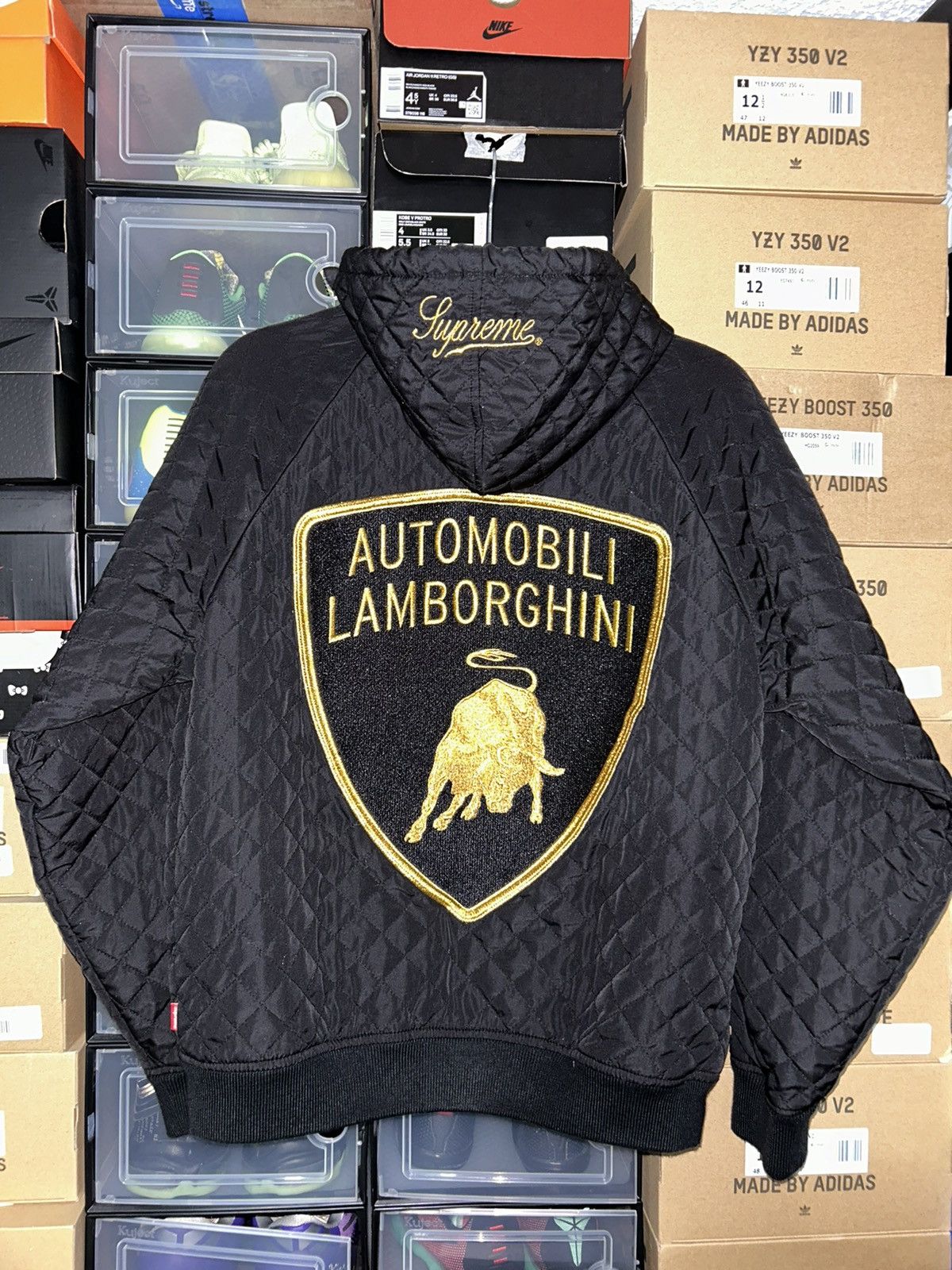 Lamborghini × Supreme Supreme Automobili Lamborghini Hooded Work