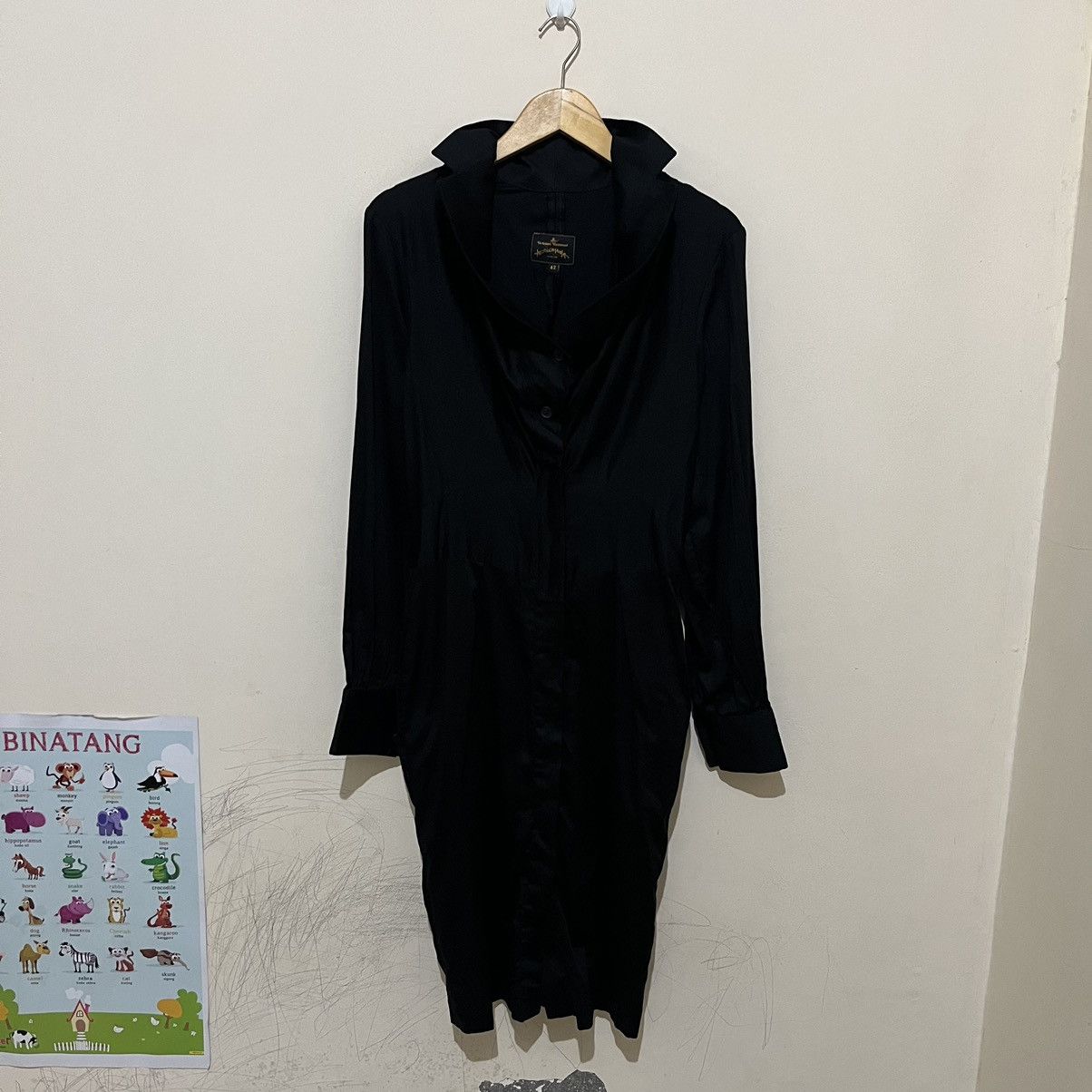 Vivienne Westwood Vivienne Westwood Anglomania black button midi Dress Size M / US 6-8 / IT 42-44 - 1 Thumbnail