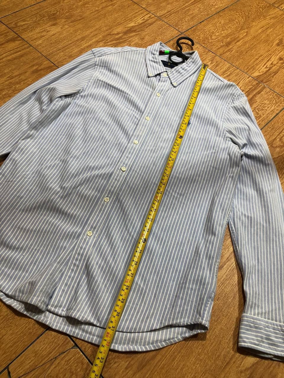 Polo Ralph Lauren Polo Ralph Lauren logo Striped Knit Oxford Shirt Size US XL / EU 56 / 4 - 7 Thumbnail