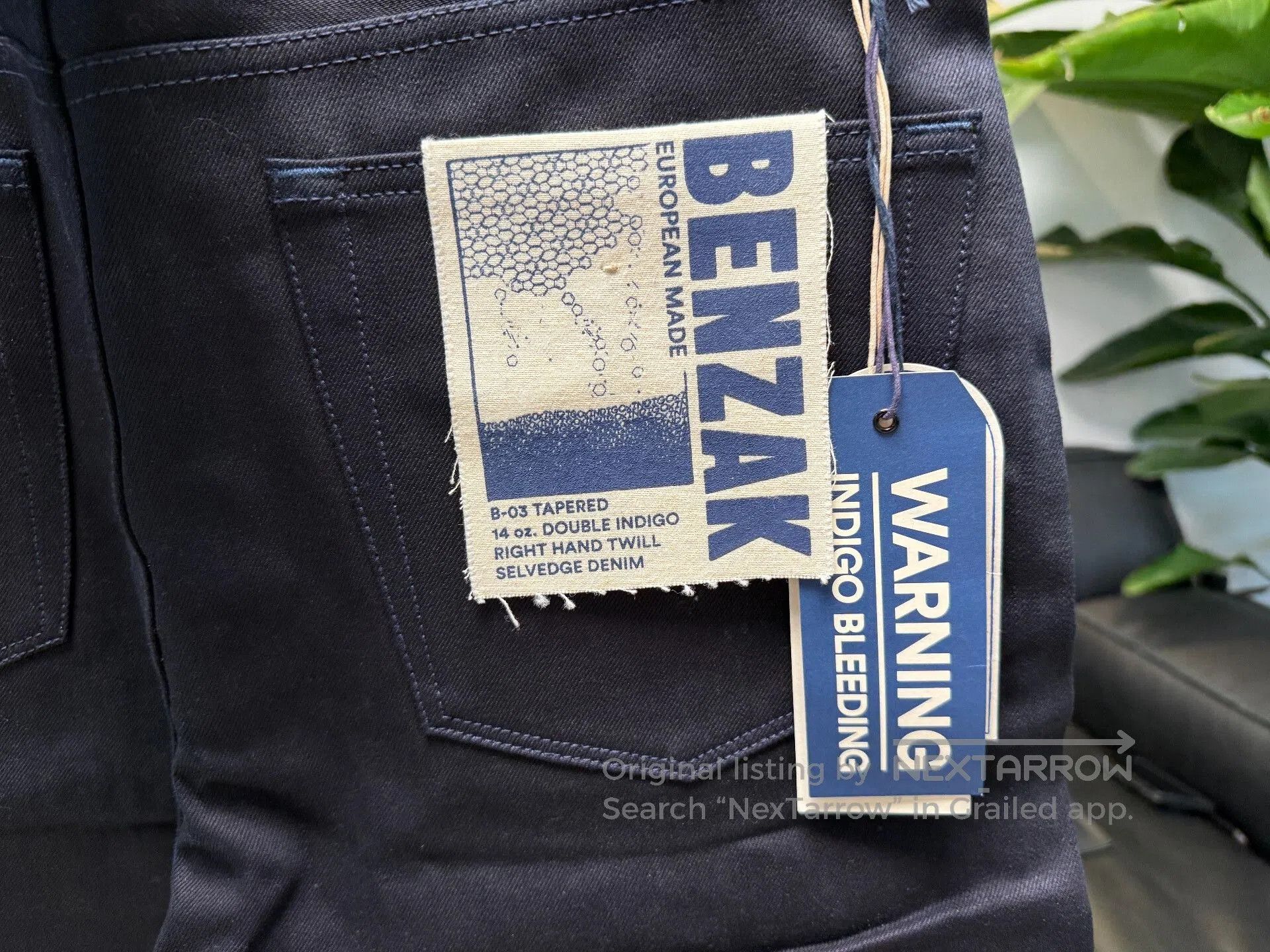 Benzak Denim Developers Benzak BDD B03 Double-Dyed Jeans. Size US 32 / EU 48 - 5 Thumbnail