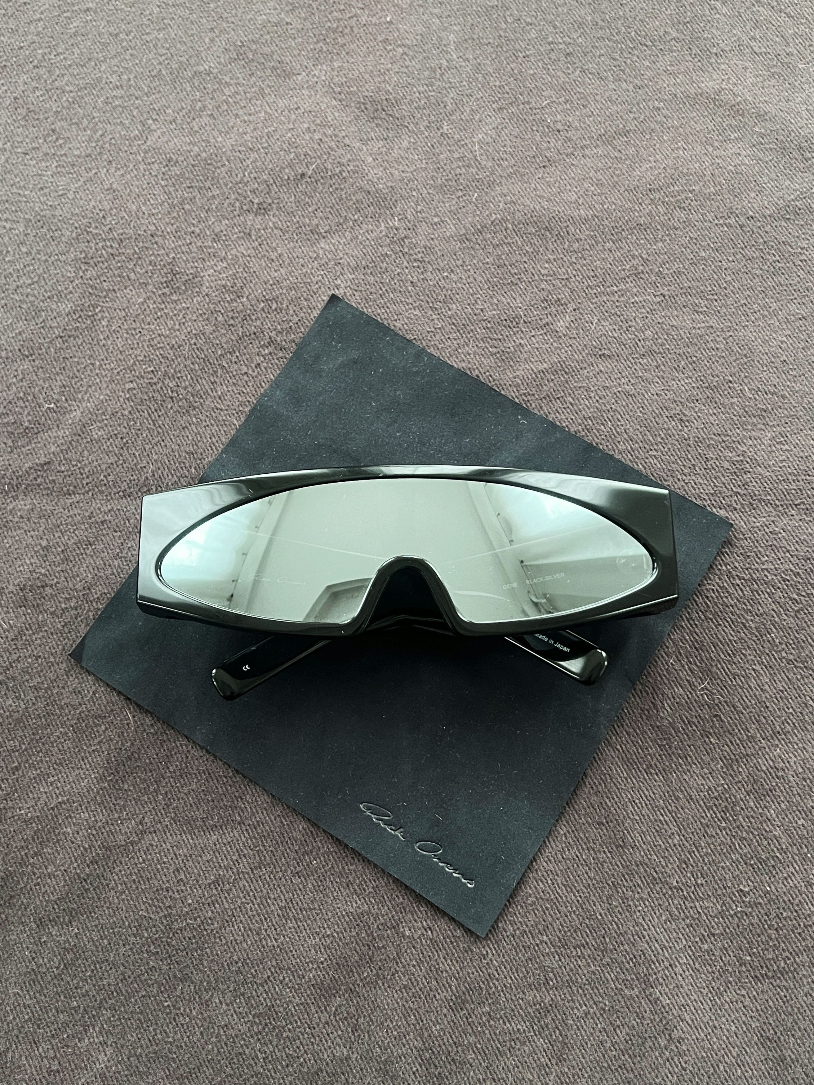 image of Rick Owens Rick Ownes Gene Sunglasses in Black, Men's