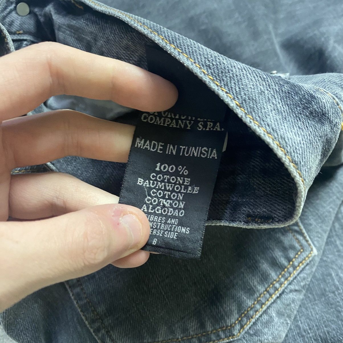 Stone Island Vintage 80s Trashed Stone Island Jeans Patch Logo Dnim pants Size US 36 / EU 52 - 10 Thumbnail