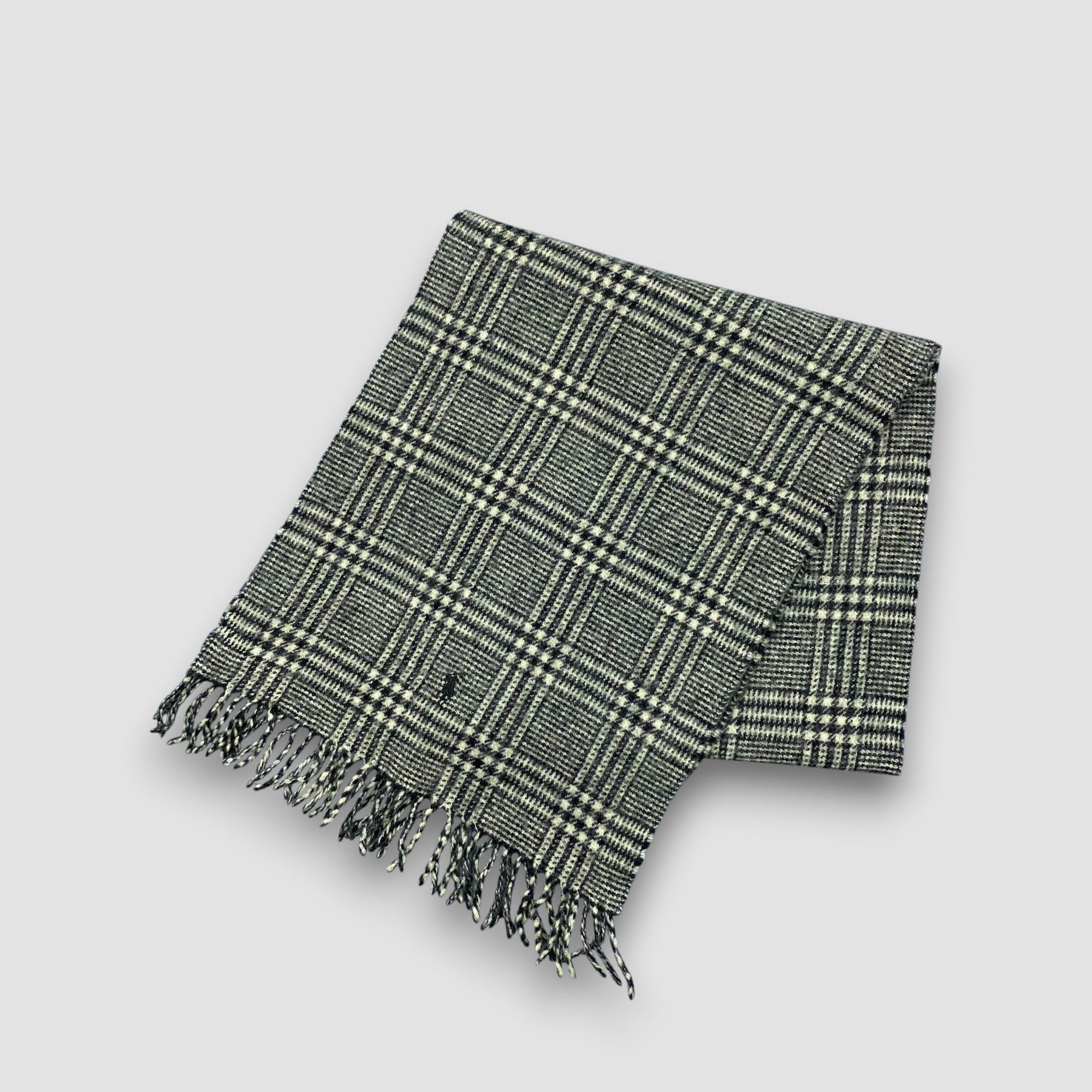 Polo Ralph Lauren Vintage Polo Ralph Lauren Scarf Muffler Wool Fringe Scarves Size ONE SIZE - 2 Thumbnail