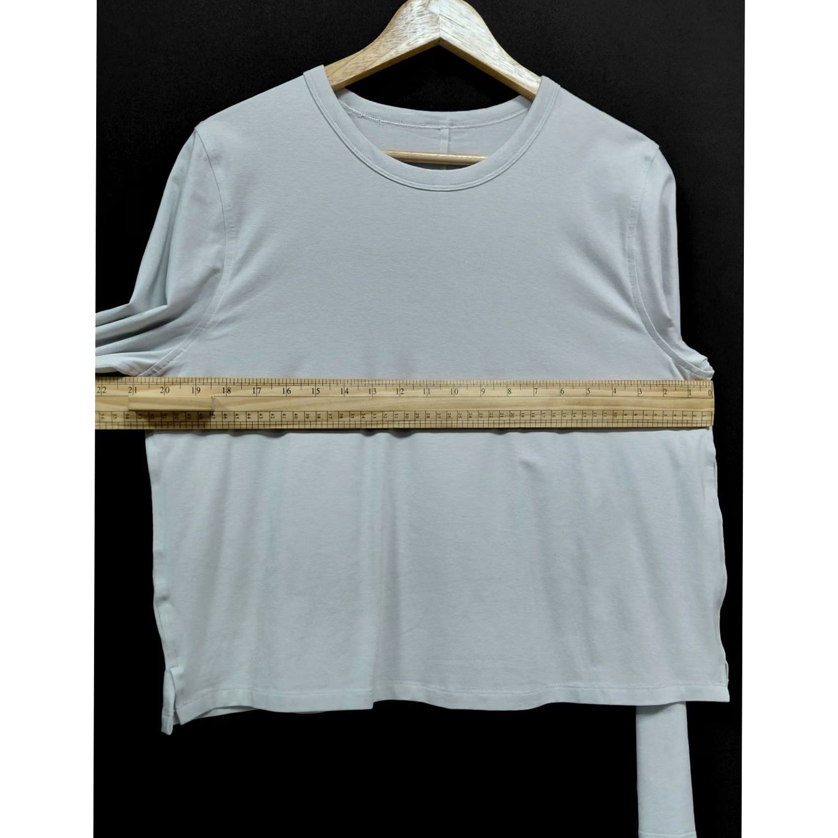 Lululemon Lululemon Tip Long Sleeve Top Light Blue Crew Neck Women Size 16 Size XXL / US 16-18 / IT 52-54 - 5 Thumbnail