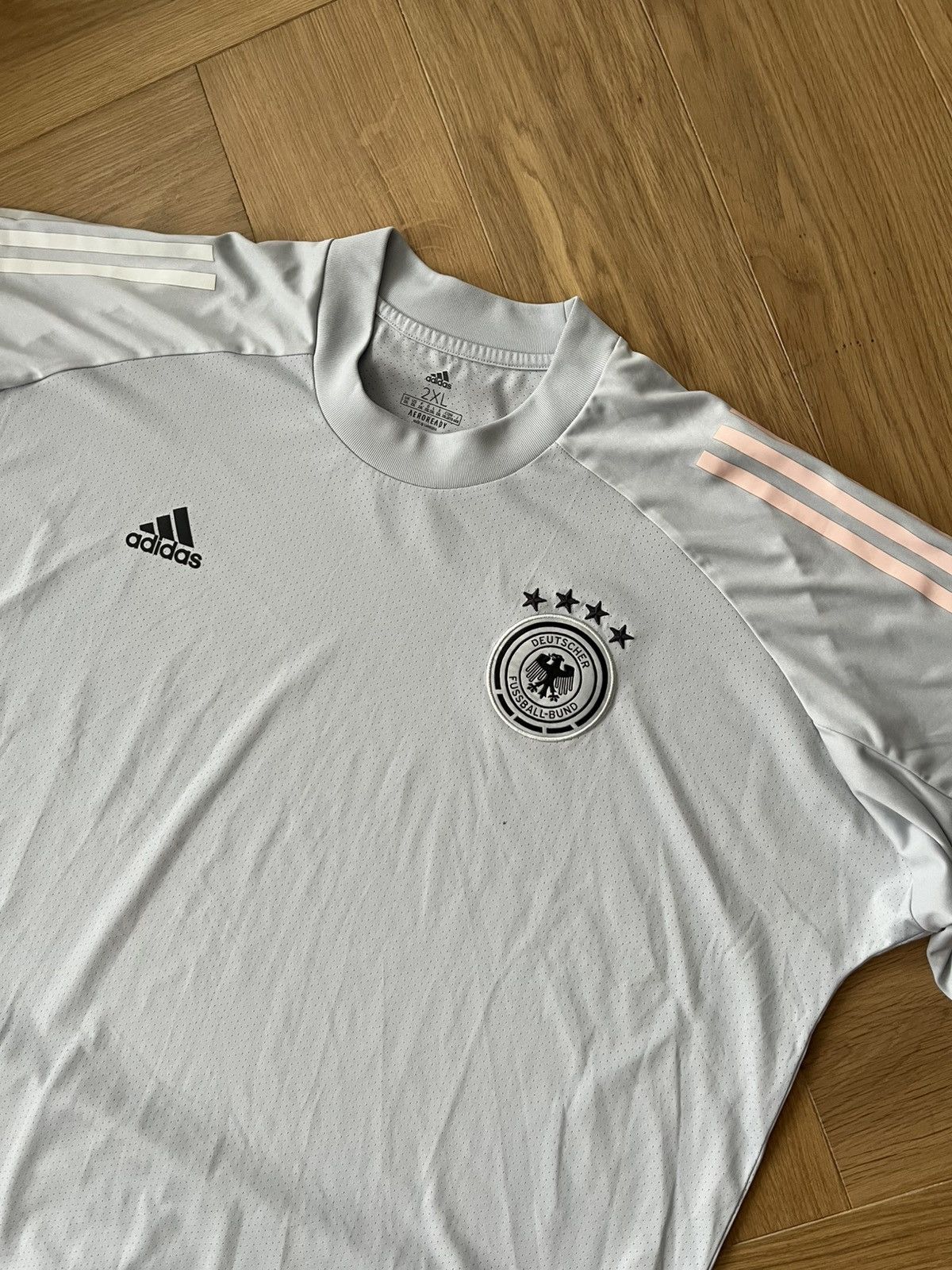 Adidas 2020/21 Germany adidas Training Shirt XXL Size US XXL / EU 58 / 5 - 3 Thumbnail
