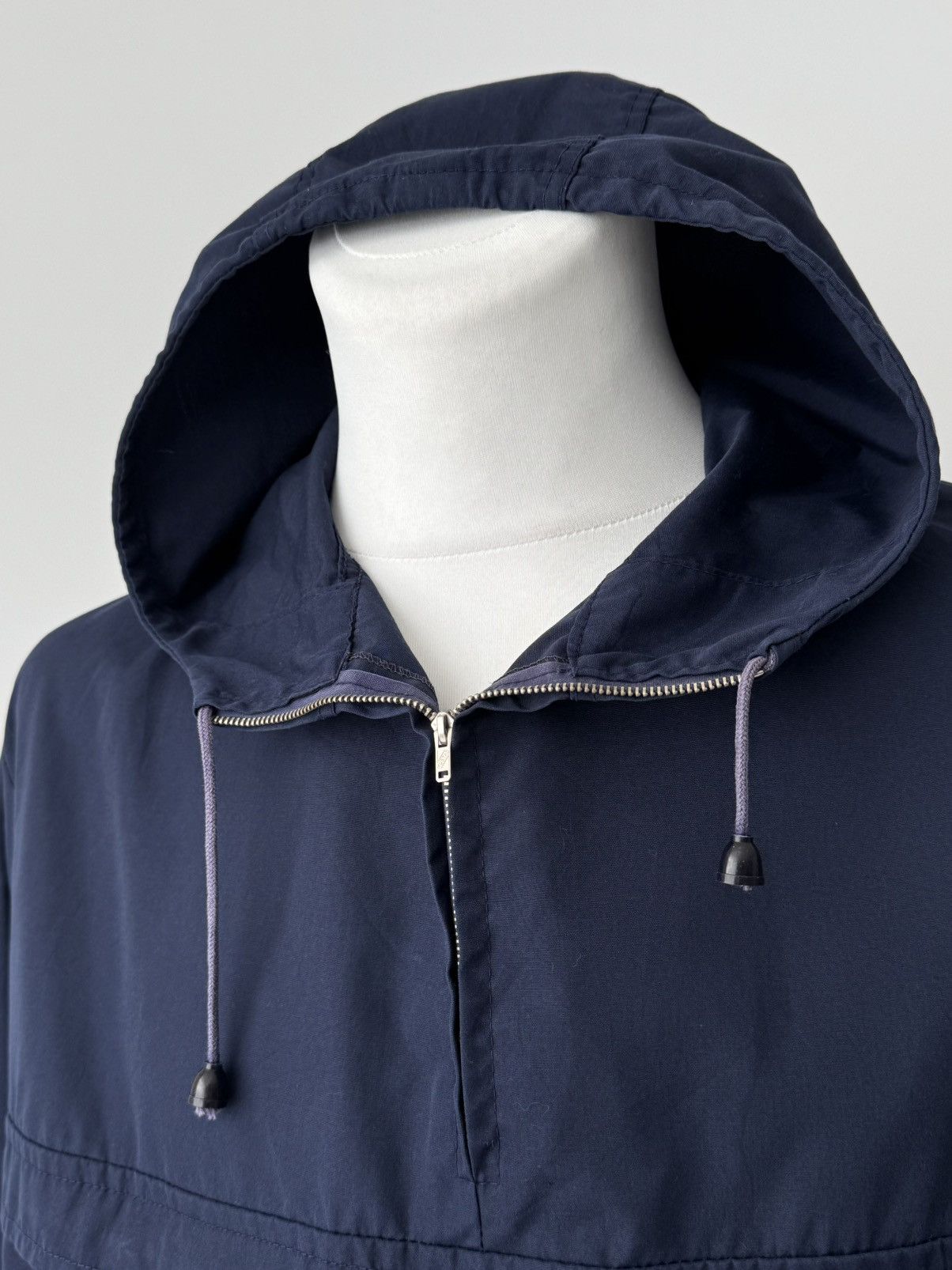 Japanese Brand × Vintage 1970s Vintage Norwegian ‘Alpin’ Hiking Light Smock Anorak Size US L / EU 52-54 / 3 - 4 Thumbnail