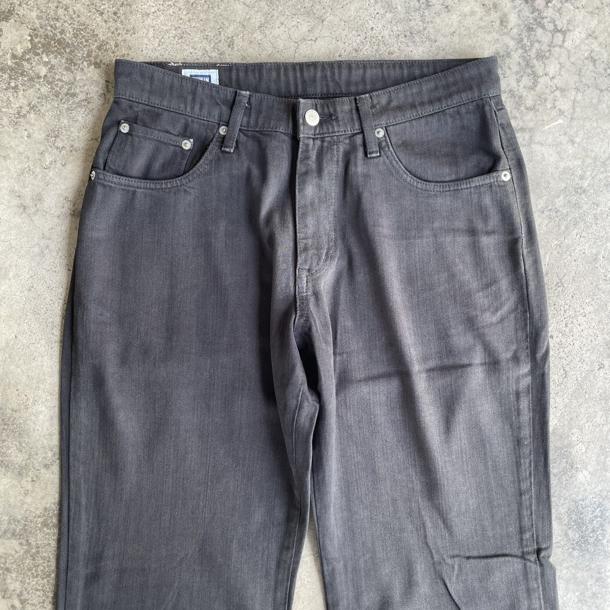 Edwin 🔥Vintage Edwin Soft Flex Super Black Relaxed Denim Jeans Size US 32 / EU 48 - 2 Thumbnail