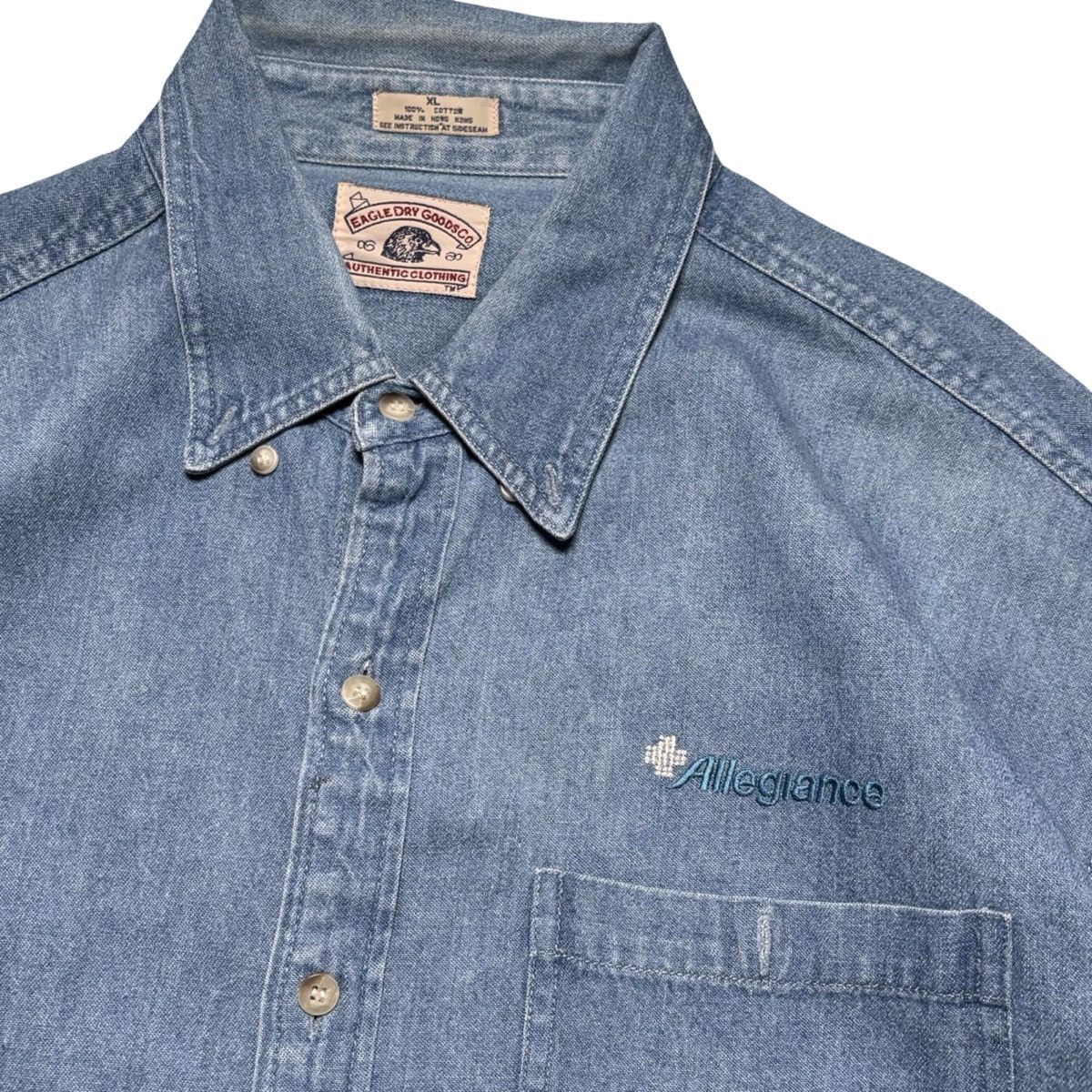 Other 90s Eagle Dry Goods Denim Button Shirt XL Allegiance Size US XL / EU 56 / 4 - 2 Thumbnail