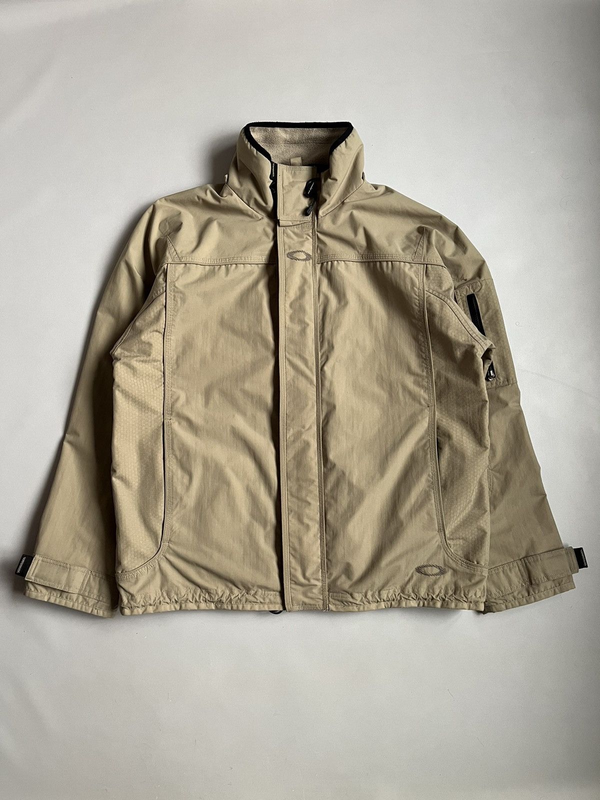 Oakley Vintage Oakley Men Beige WaterProof Jacket With Fleece Vest Size US L / EU 52-54 / 3 - 1 Thumbnail
