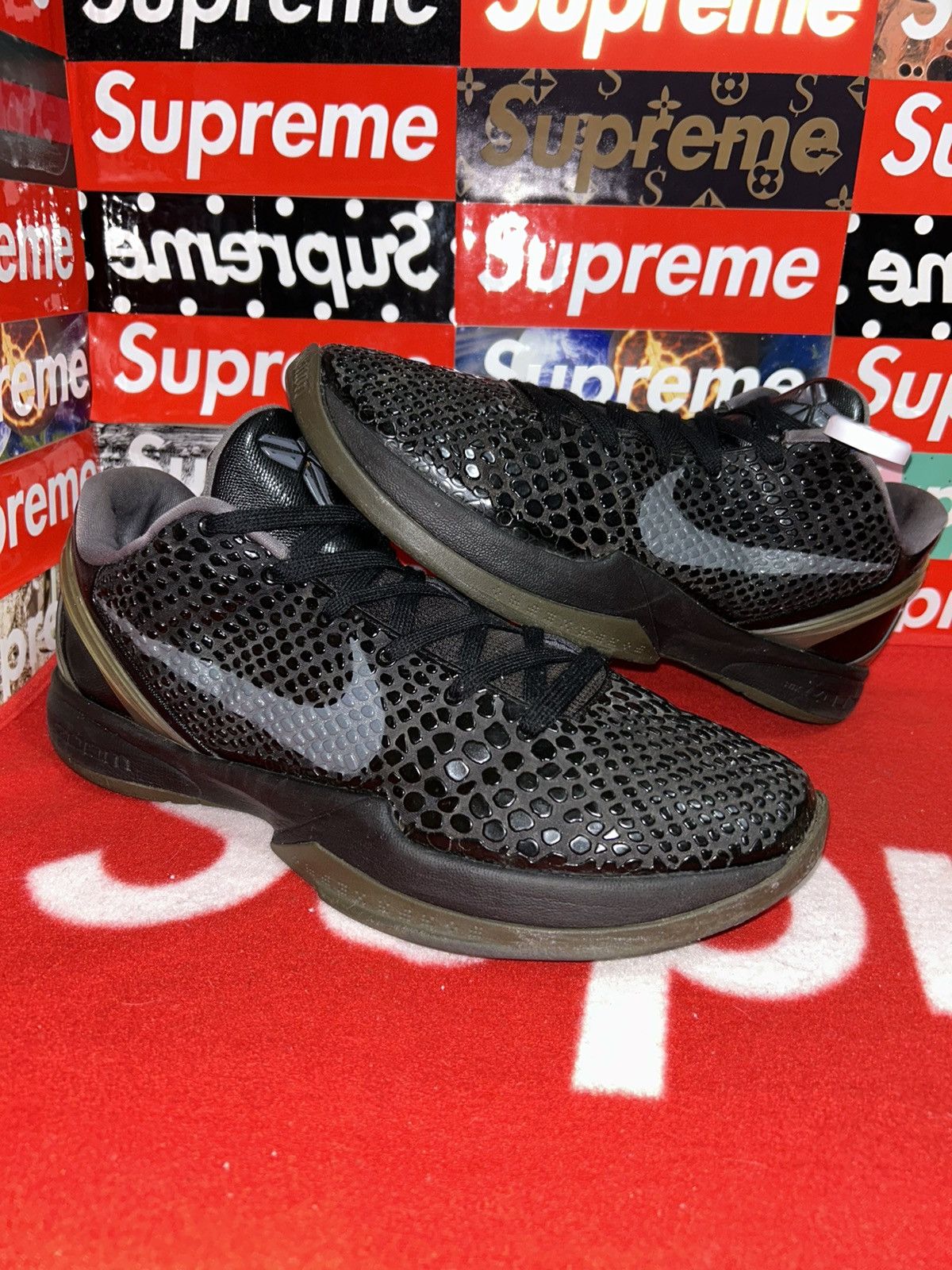 Nike Nike Zoom Kobe 6 Blackout 429659-013 size 13 Size US 13 / EU 46 - 1 Thumbnail