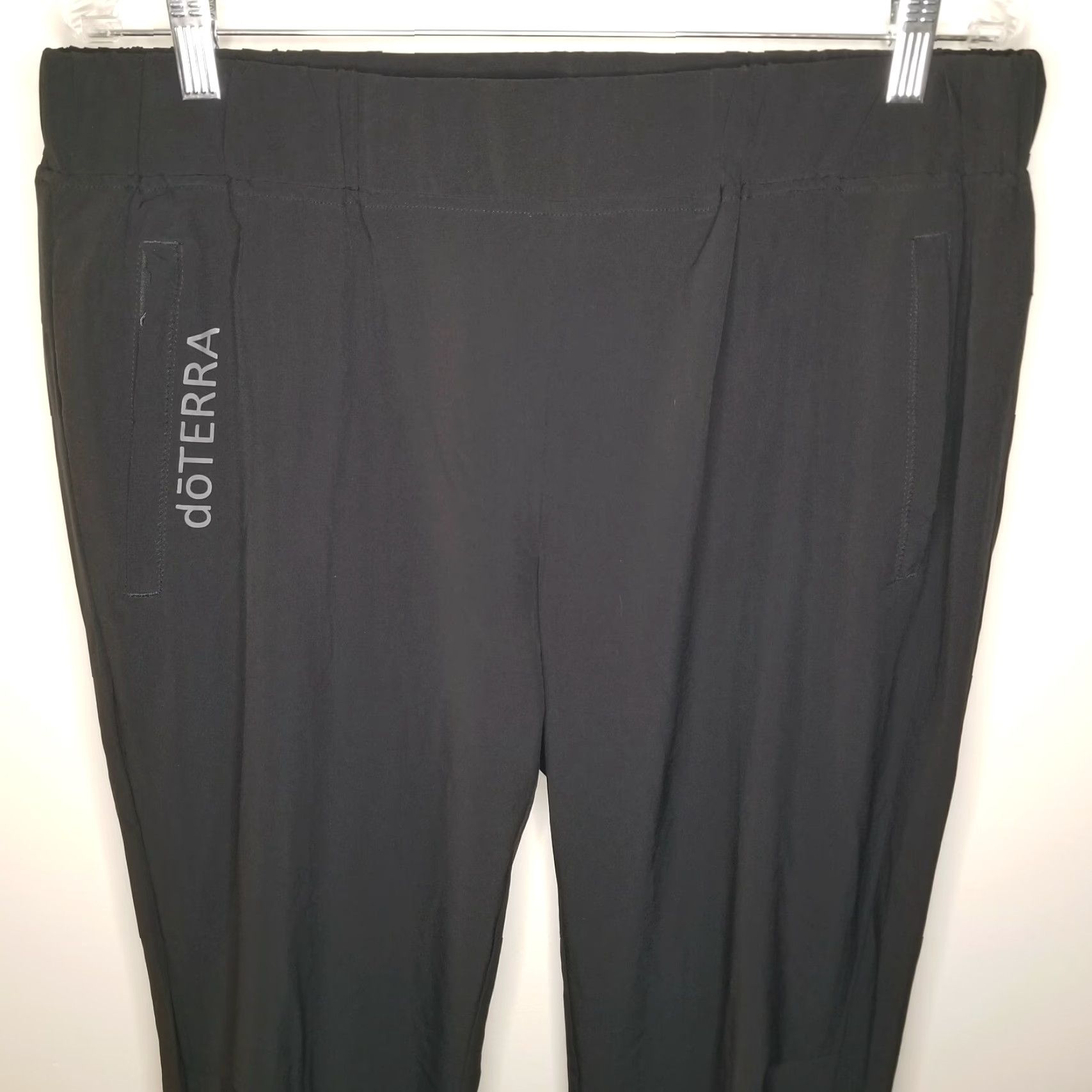 Vintage VINTAGE Doterra Women's Jogger Pants Activewear Loose Fit Size Large Black Women's Clothing Size 36" / US 14 / IT 50 - 2 Thumbnail