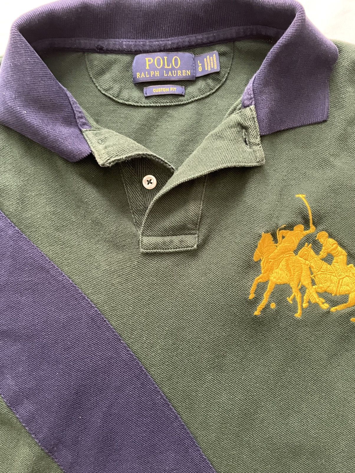 Polo Ralph Lauren Vintage Polo Ralph Lauren shirt Size US L / EU 52-54 / 3 - 3 Thumbnail