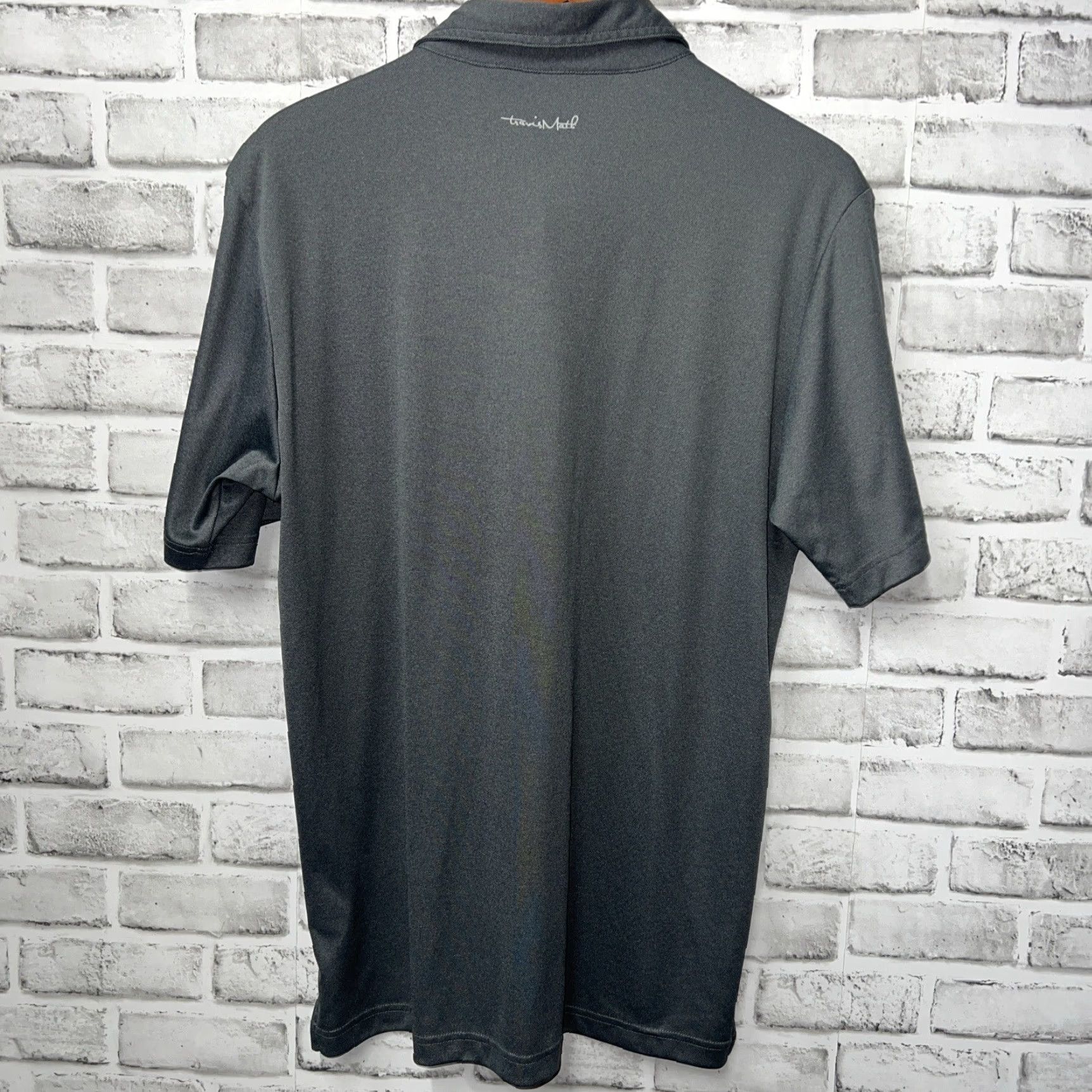 TravisMathew Travis Mathew Polo Shirt Mens M Gray Polo Shirt Size US M / EU 48-50 / 2 - 4 Thumbnail