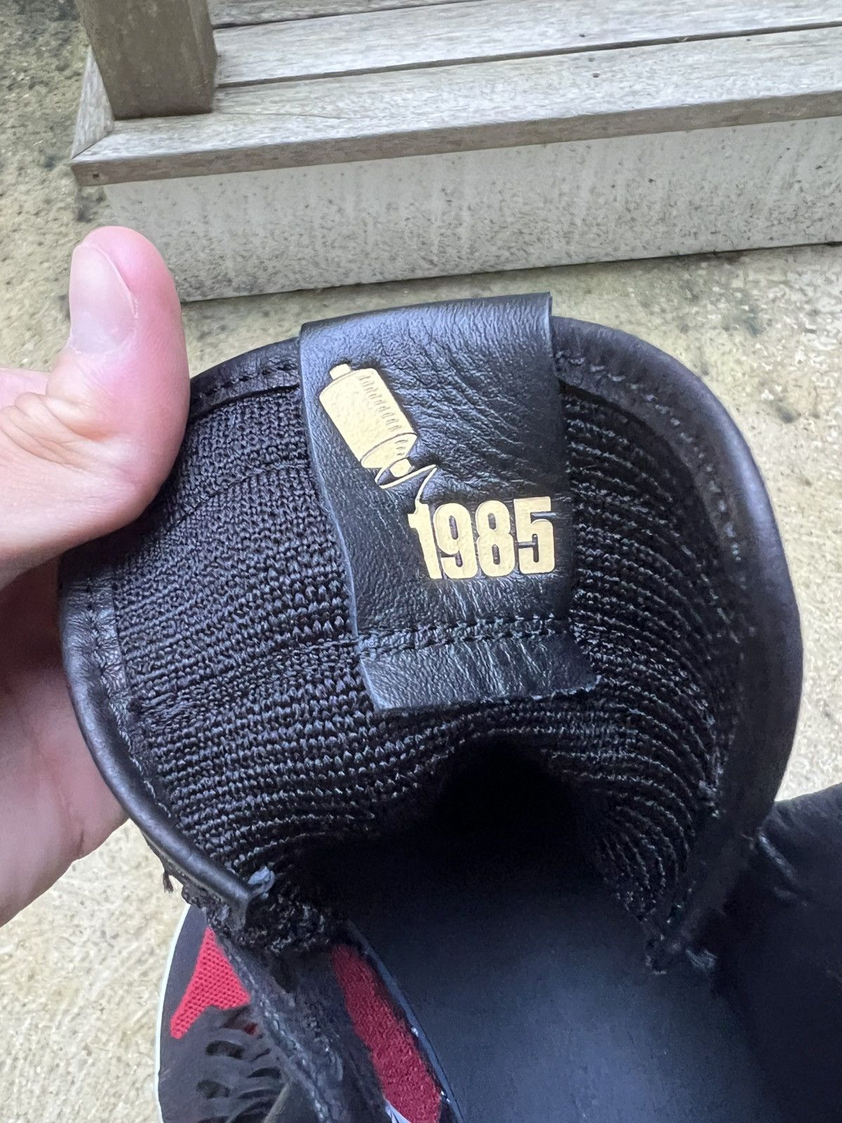 Jordan Brand Jordan 1 bred flyknit Size US 11 / EU 44 - 6 Thumbnail