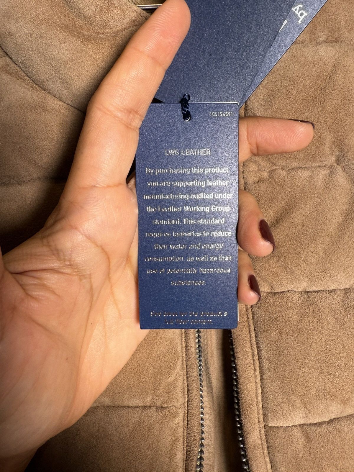 Polo Ralph Lauren Polo Ralph Lauren Classics Goat Suede Quilted Vest Size US L / EU 52-54 / 3 - 10 Thumbnail