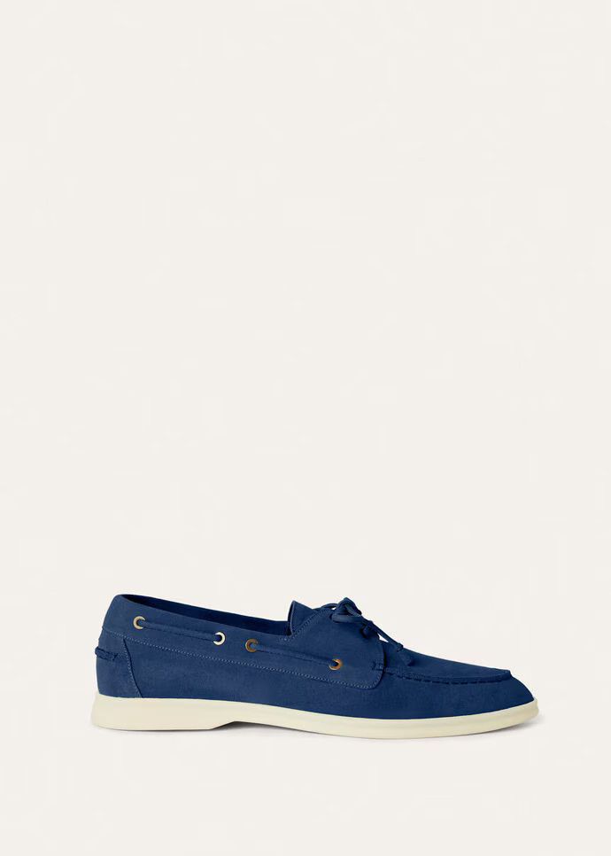 Loro Piana o1srvl11e0825 Sea-Sail Walk Loafers in Navy Blue Size US 8 / EU 41 - 1 Thumbnail