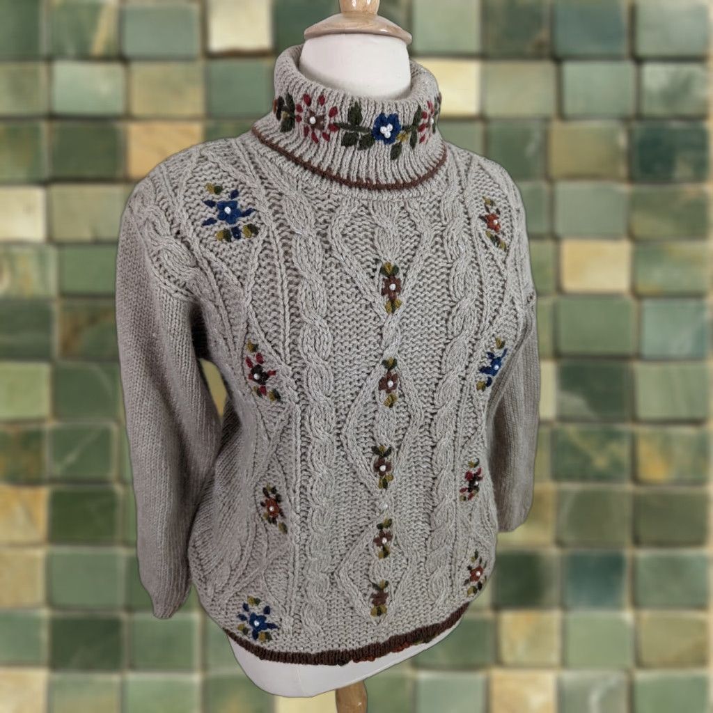 Vintage VINTAGE Sweater Shirt? Size L / US 10 / IT 46 - 1 Thumbnail
