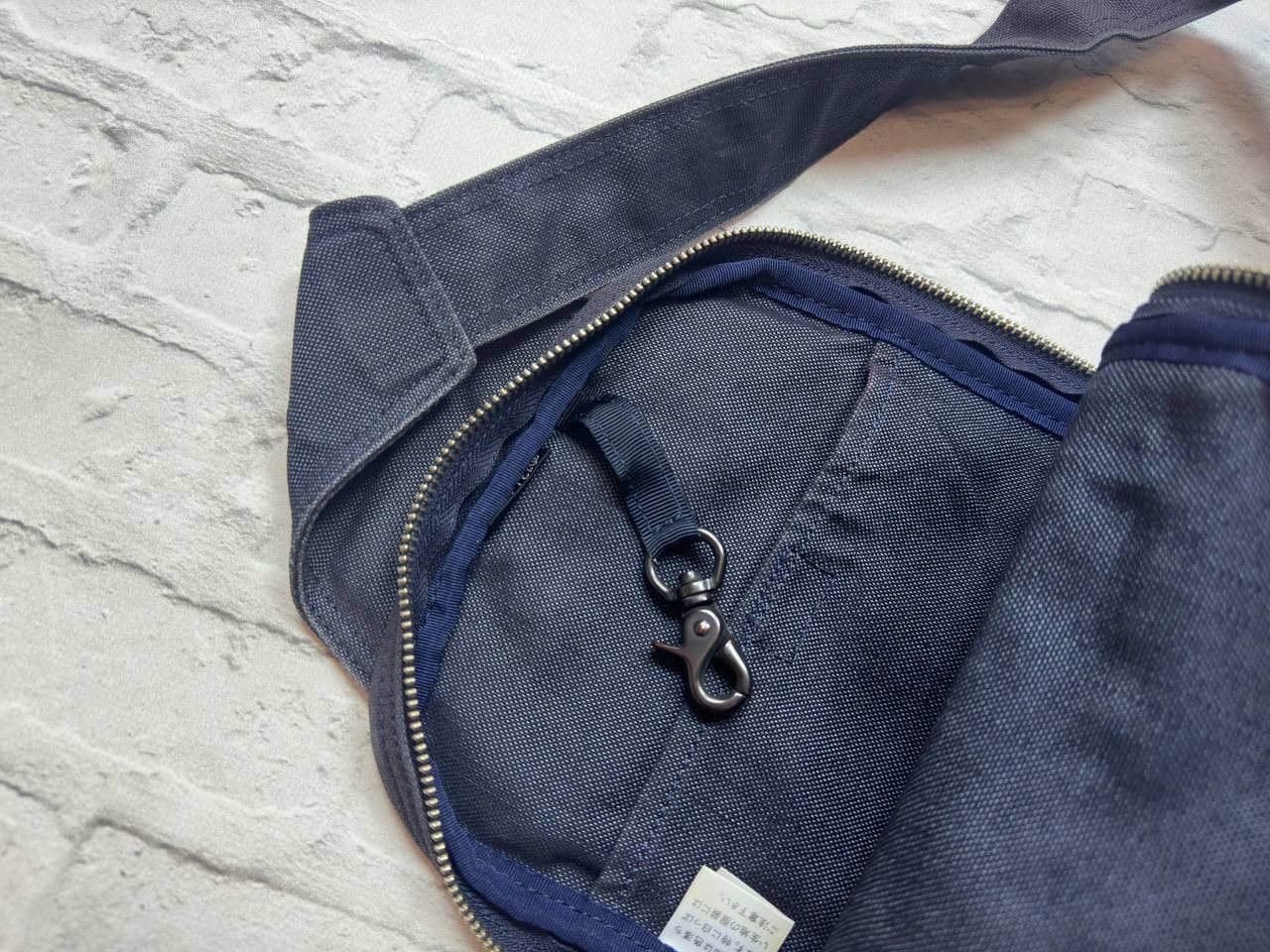Japanese Brand × Porter × Vintage Porter Yoshida Japan Rare Sling Bag Denim Size ONE SIZE - 5 Thumbnail