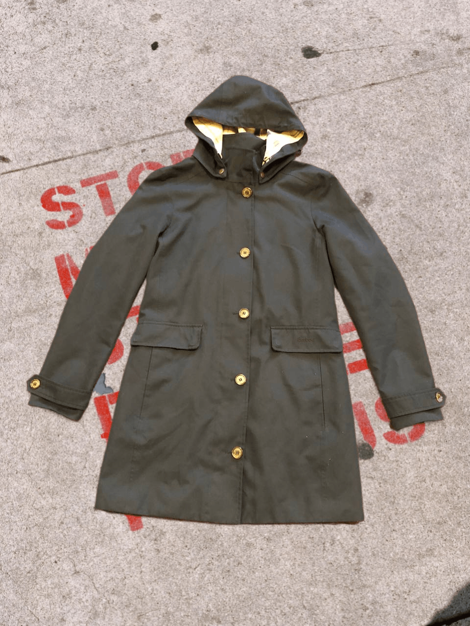 Barbour BARBOUR Womens Hooded Padded Jacket Size S / US 4 / IT 40 - 1 Thumbnail
