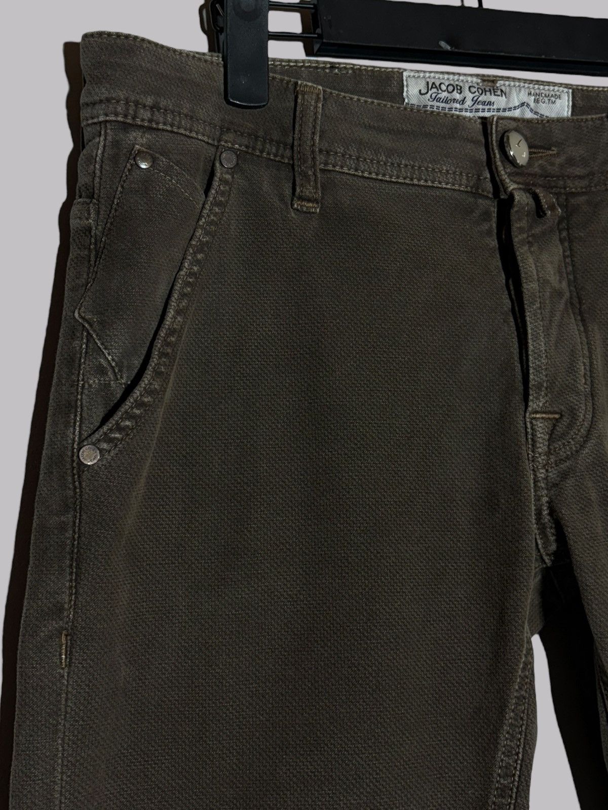 Jacob Cohen Jacob Cohen Style 613 Comfort Pants Size 31 Brown Size US 31 - 6 Thumbnail