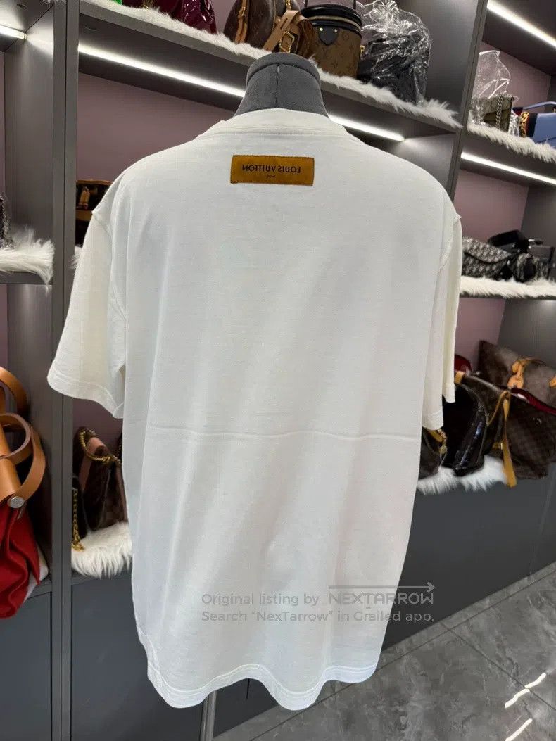 Louis Vuitton Louis Vuitton Lianliankan Embroidered Logo Half-Sleeve T-S Size US L / EU 52-54 / 3 - 2 Thumbnail