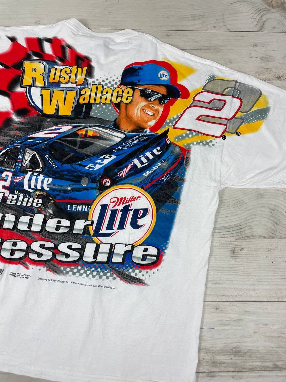 NASCAR × Racing × Vintage VINTAGE NASCAR RUSTY WALLACE