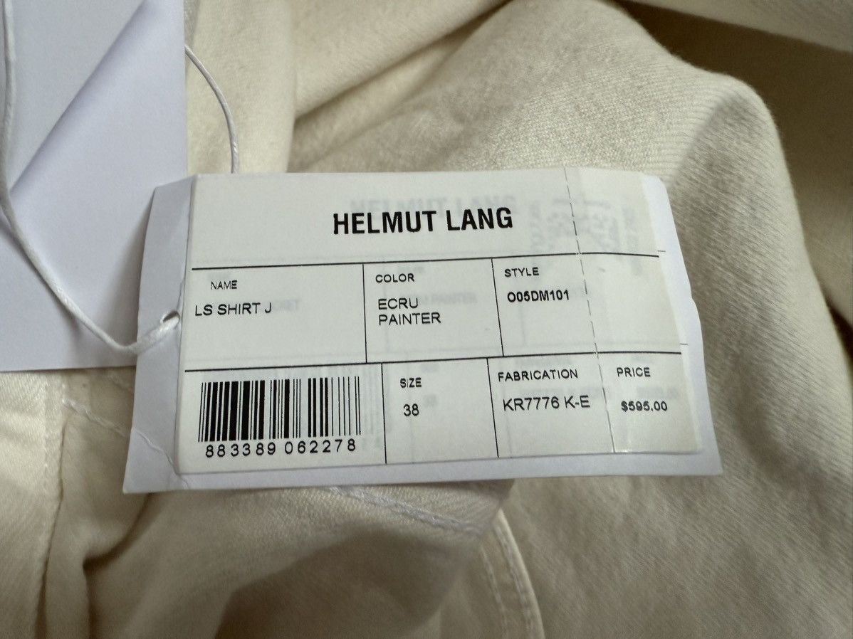 Helmut Lang × Vintage Helmut Lange Paint Shirt Size US M / EU 48-50 / 2 - 5 Thumbnail
