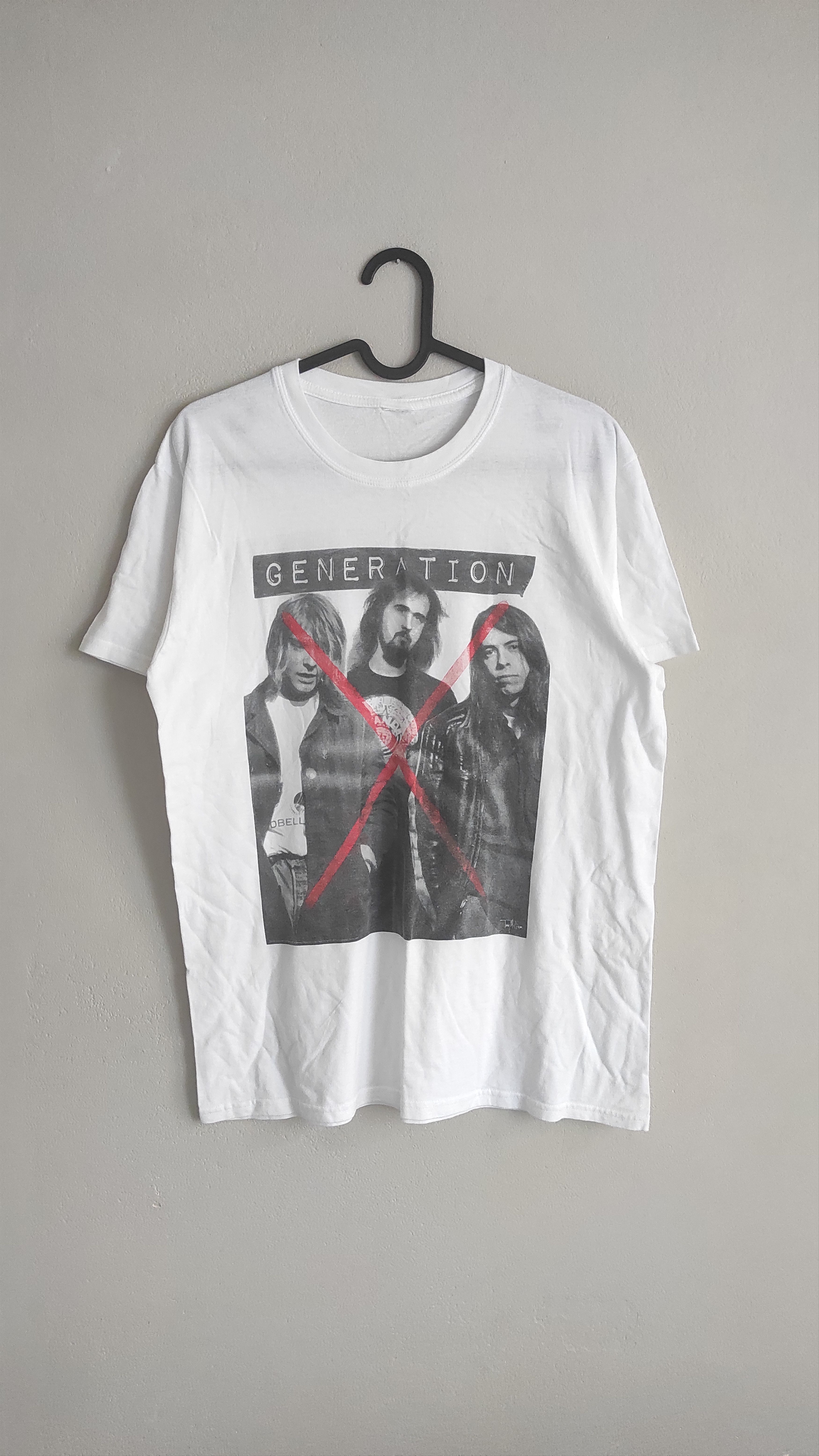 Vintage Nirvana Generation X Kurt Cobain tee t-shirt | Grailed