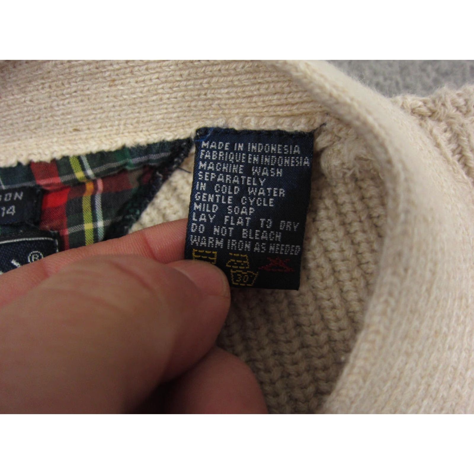 Vintage VINTAGE Siegfried Sweater Mens XLT Henley Brown Cotton Knit 90s Preppy Big & Tall Size US XL / EU 56 / 4 - 5 Thumbnail