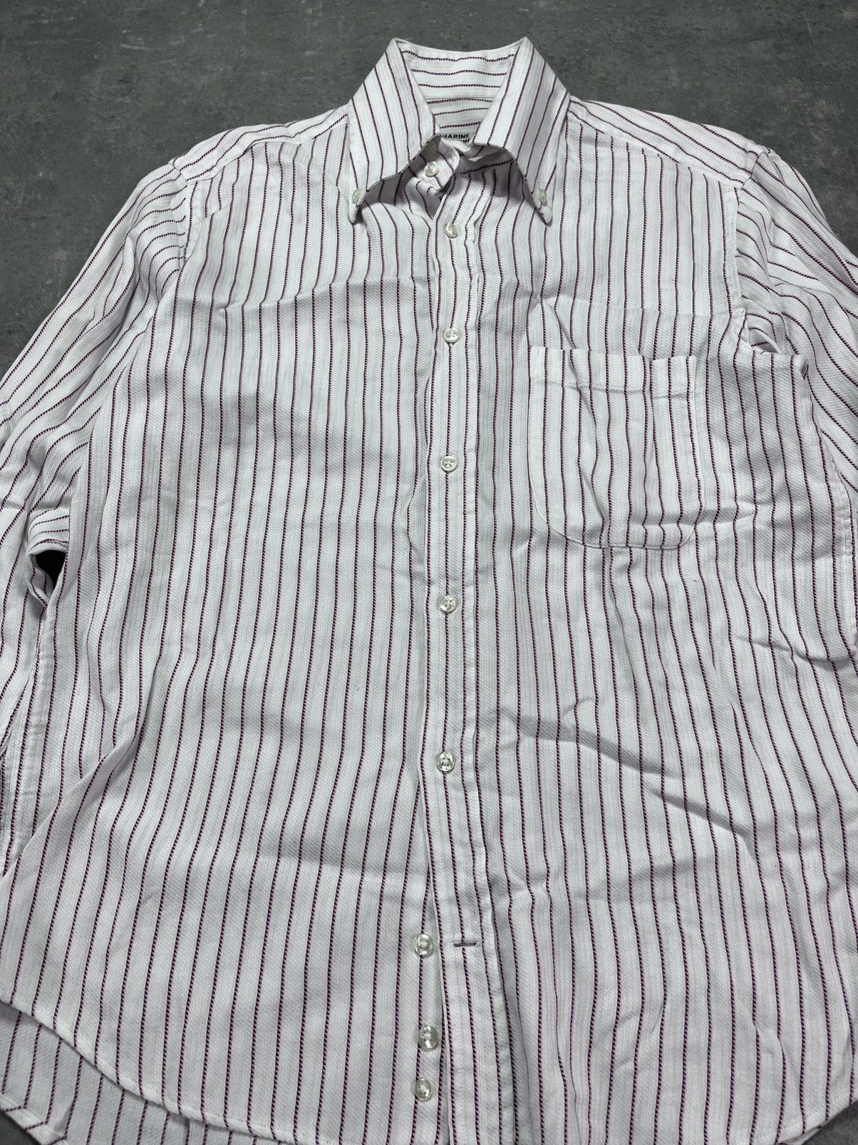 Katharine Hamnett London Katharine Hamnett London Vintage Striped Shirt 40 Archive Size US M / EU 48-50 / 2 - 6 Thumbnail