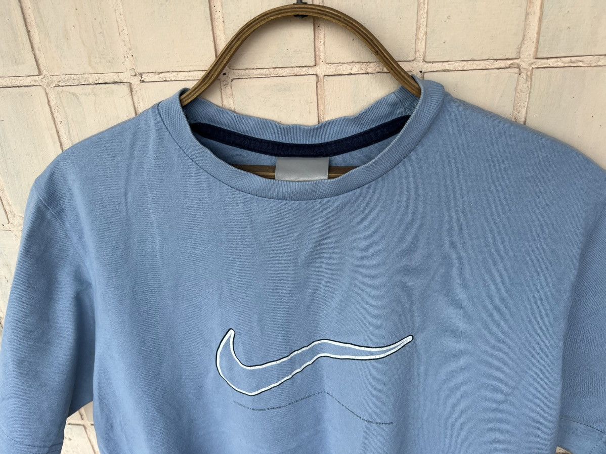 Nike NIKE UPTEMPO Vintage 00s Tshirt Tee Swoosh Center Logo Size US S / EU 44-46 / 1 - 9 Thumbnail