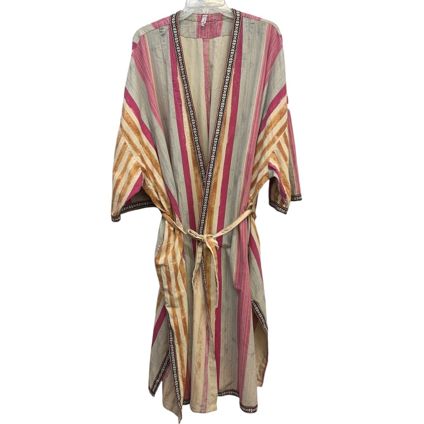 Free People Free People Intimately Meadowsweet Robe SZ XS/S 100% Cotton Size XS / US 0-2 / IT 36-38 - 3 Thumbnail