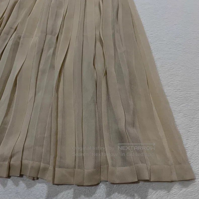 The Row The Row size 2 Pleated chiffon dress Size 22" - 8 Thumbnail