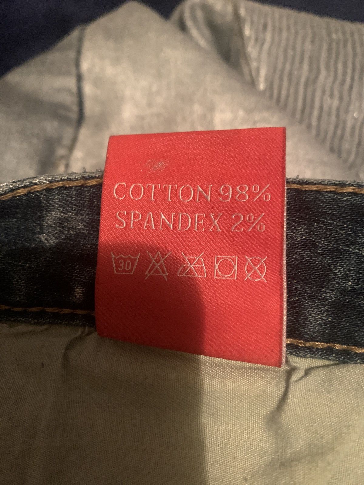 Other Custom Silver Biker Jeans Balmain Like 2000s Fashion Swag Size US 34 / EU 50 - 23 Thumbnail