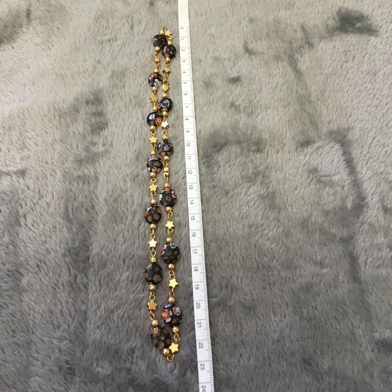Other Gold Unique Multi-Bead Necklace Size ONE SIZE - 6 Thumbnail