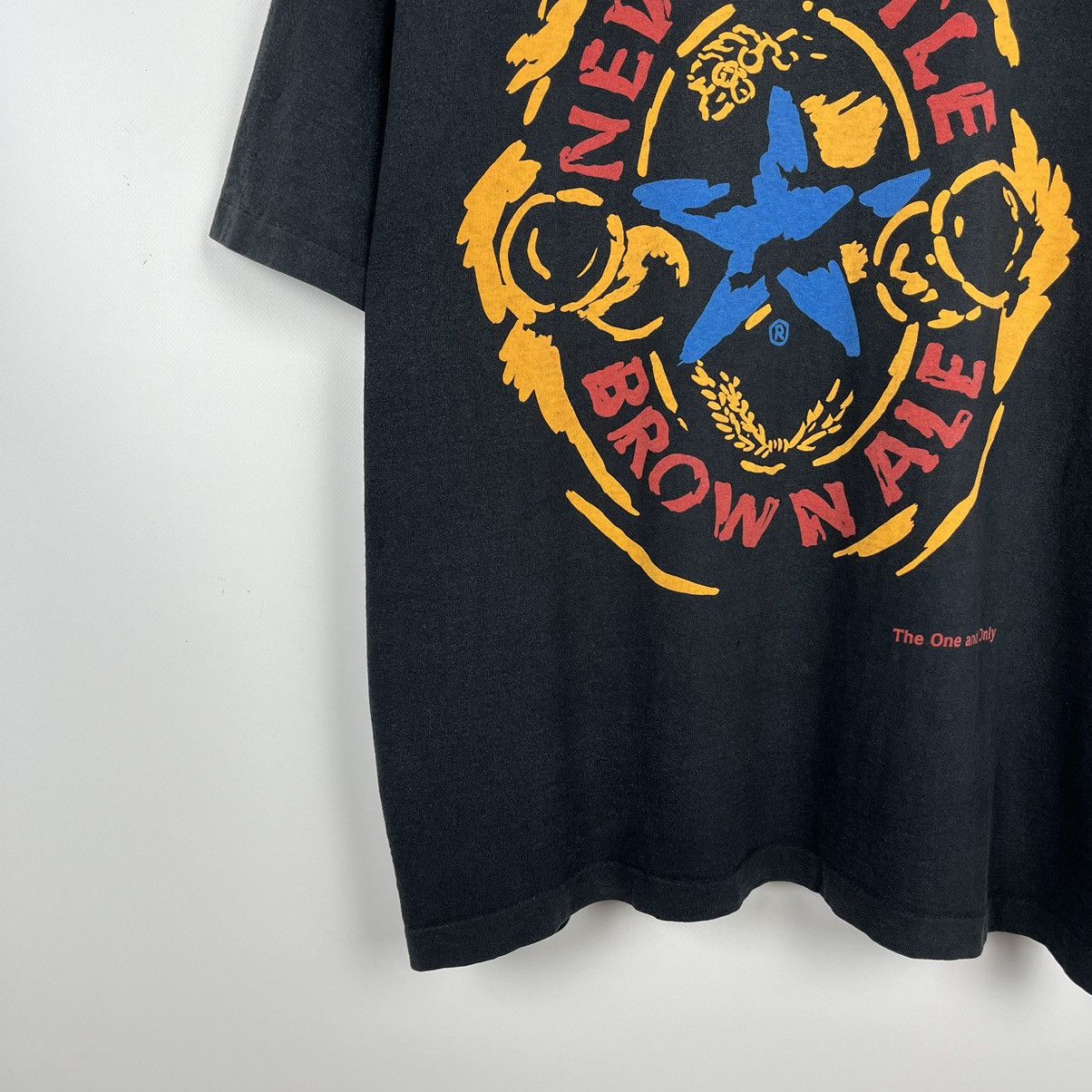 Drink Beer Save Water Vintage New Castle beer single stitch faded tee 90’s Size US XL / EU 56 / 4 - 4 Thumbnail