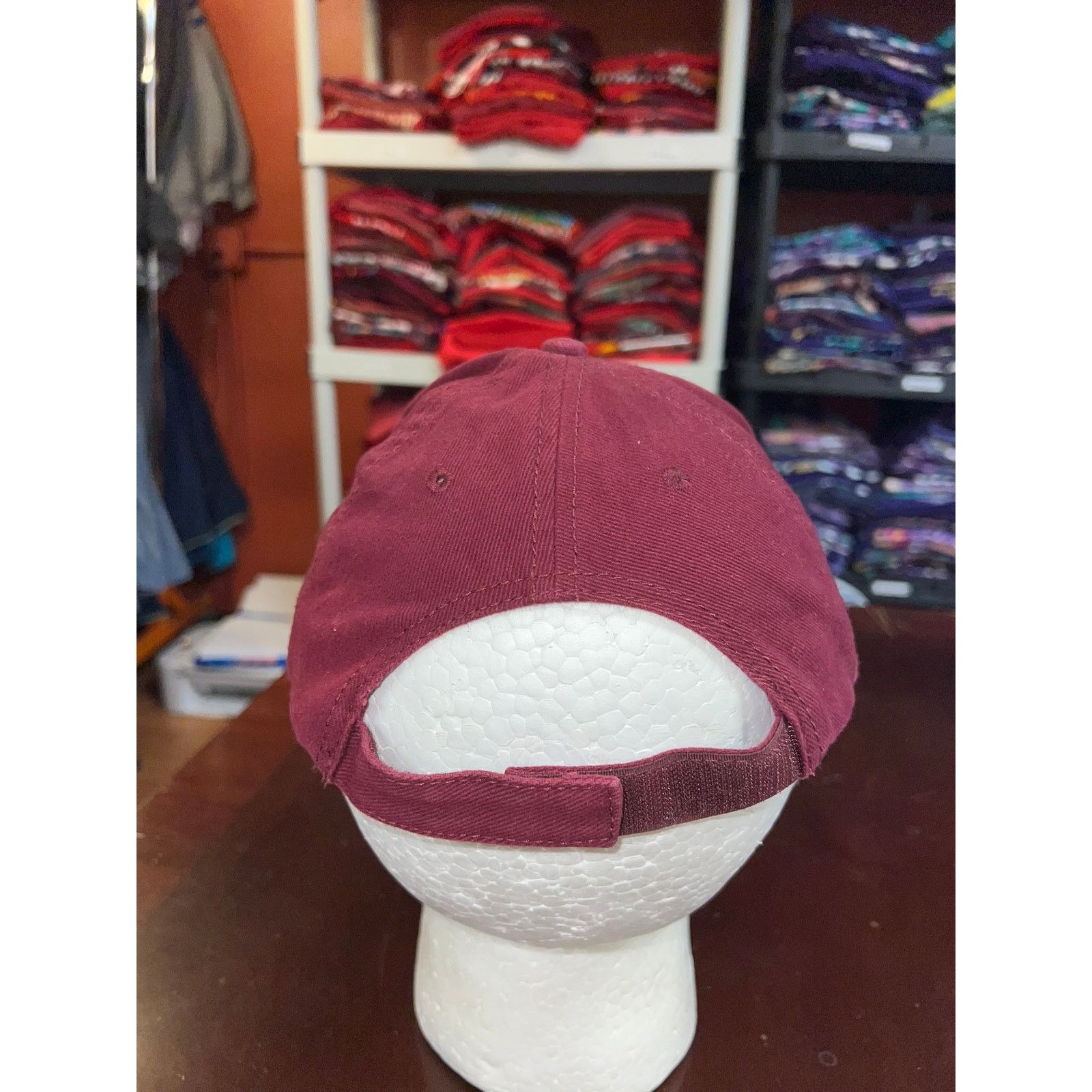 Vintage Vintage Don Juans Hat Mexican Food Red Maroon Cap Headwear Size ONE SIZE - 4 Thumbnail