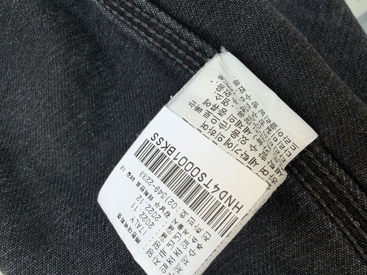 Hed Mayner Hed Mayner Black Distressed Denim Shirt Jacket Size US S / EU 44-46 / 1 - 7 Thumbnail