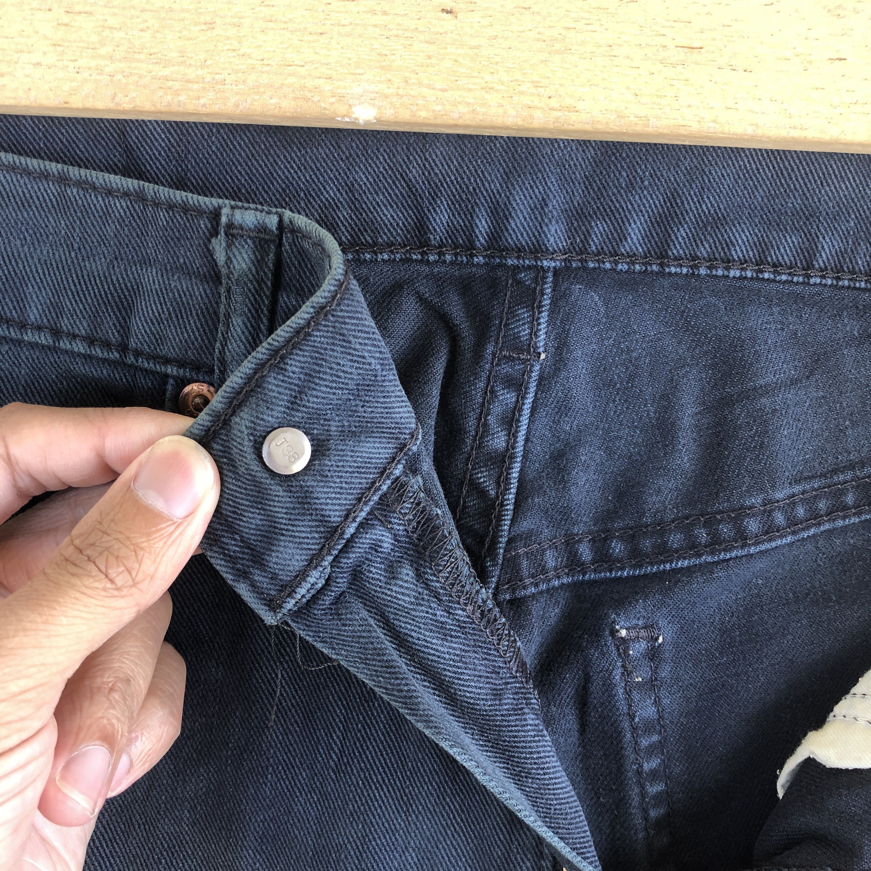 Levi's Vintage Levis 512 Jeans Super Black Levis 512 Denim Pants Size 28" / US 6 / IT 42 - 7 Thumbnail