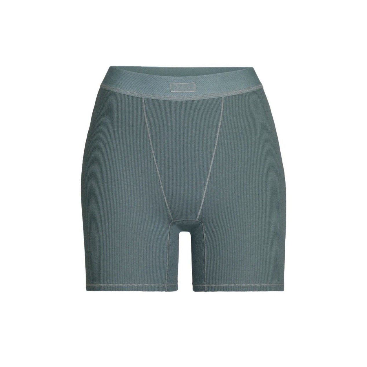 SKIMS Skims Rib Cotton Boxer Short Size ONE SIZE - 1 Thumbnail