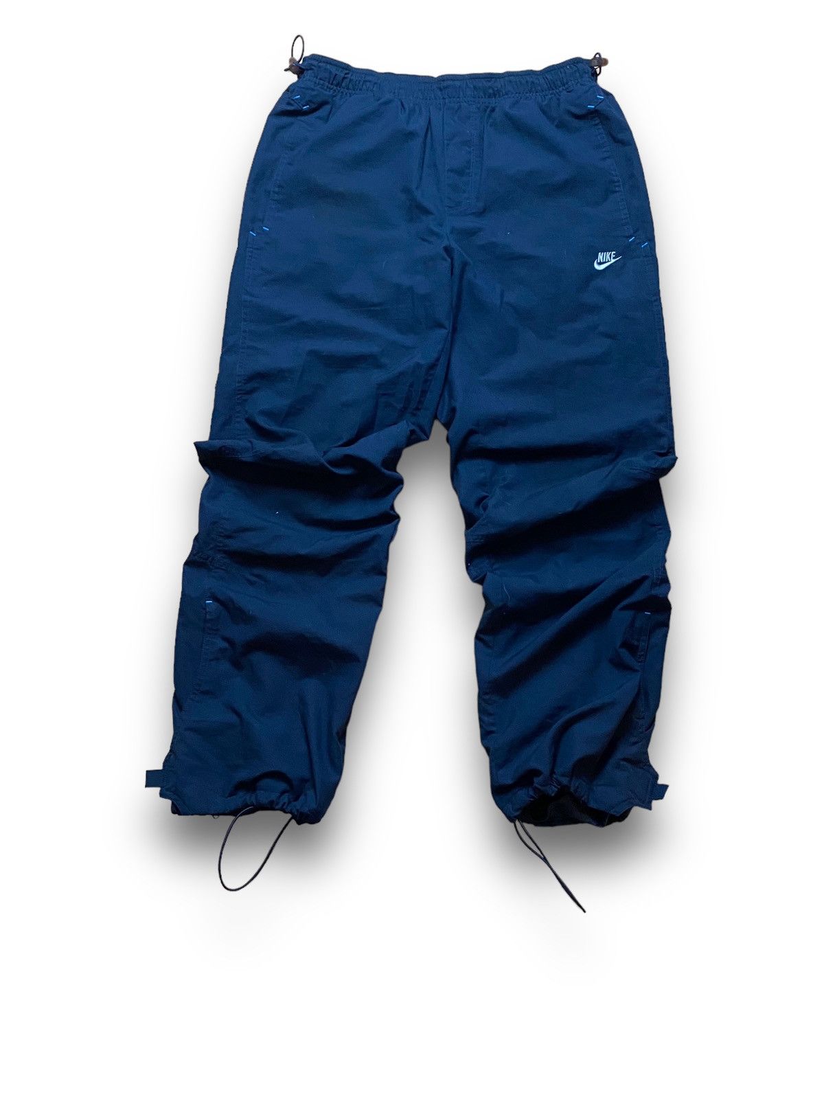 Nike Nike Vintage Zipped Drill Nylon Track Streetwear Pants Size US 32 / EU 48 - 2 Thumbnail
