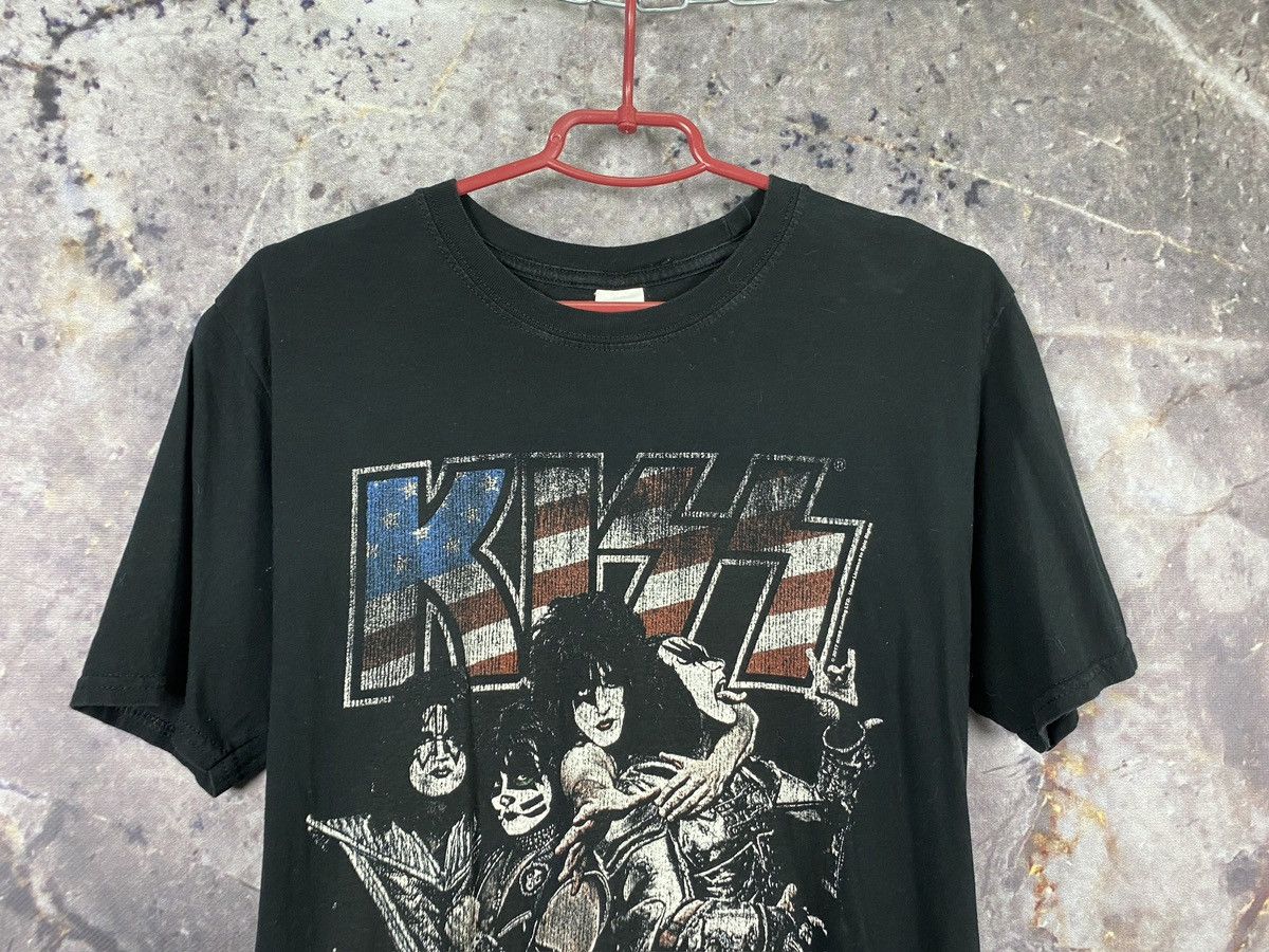 KISS × Vintage Men’s Kiss T-Shirt Rock Band USA Size L Large Size US L / EU 52-54 / 3 - 2 Thumbnail