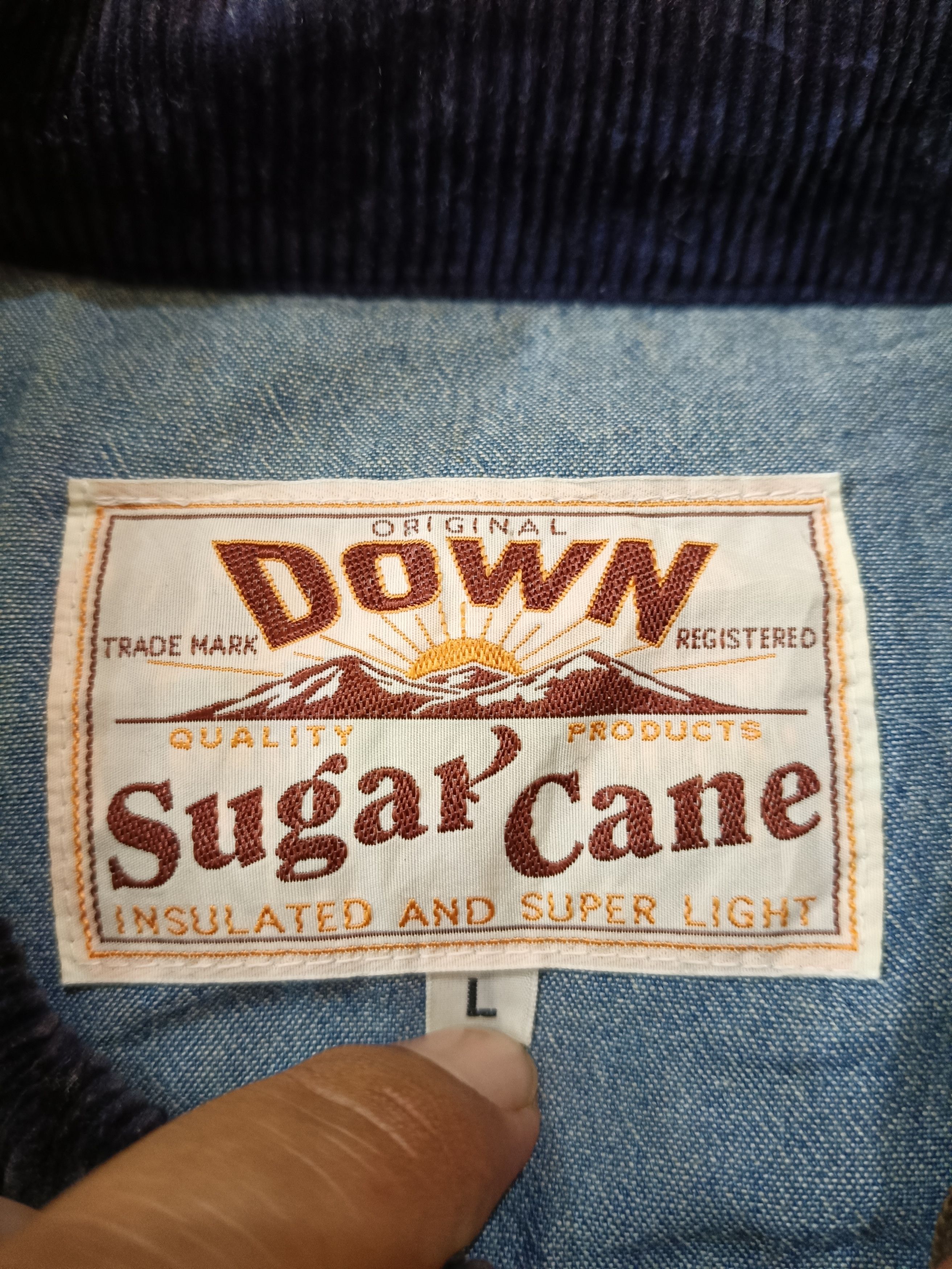 Sugar Cane × Vintage Vintage Sugar Cane Denim Down Vest Size US L / EU 52-54 / 3 - 11 Thumbnail