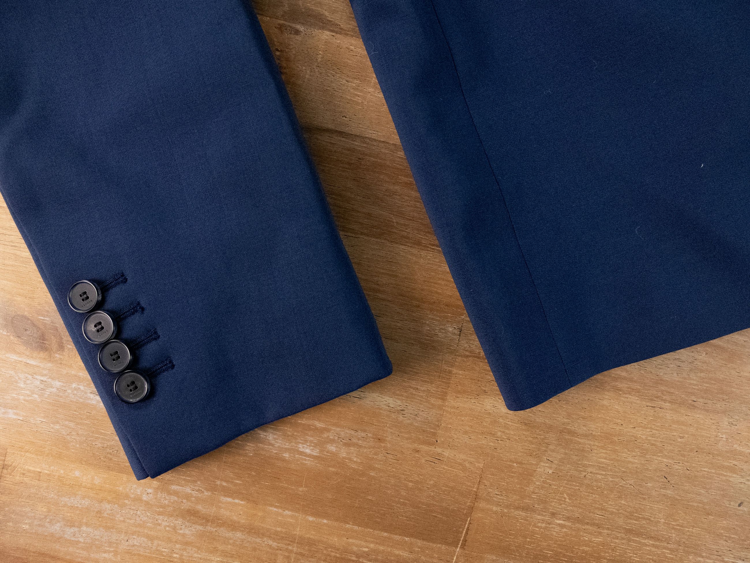 Sandro SANDRO Paris blue wool classic fit suit jacket 50 Large Size 40R - 4 Thumbnail