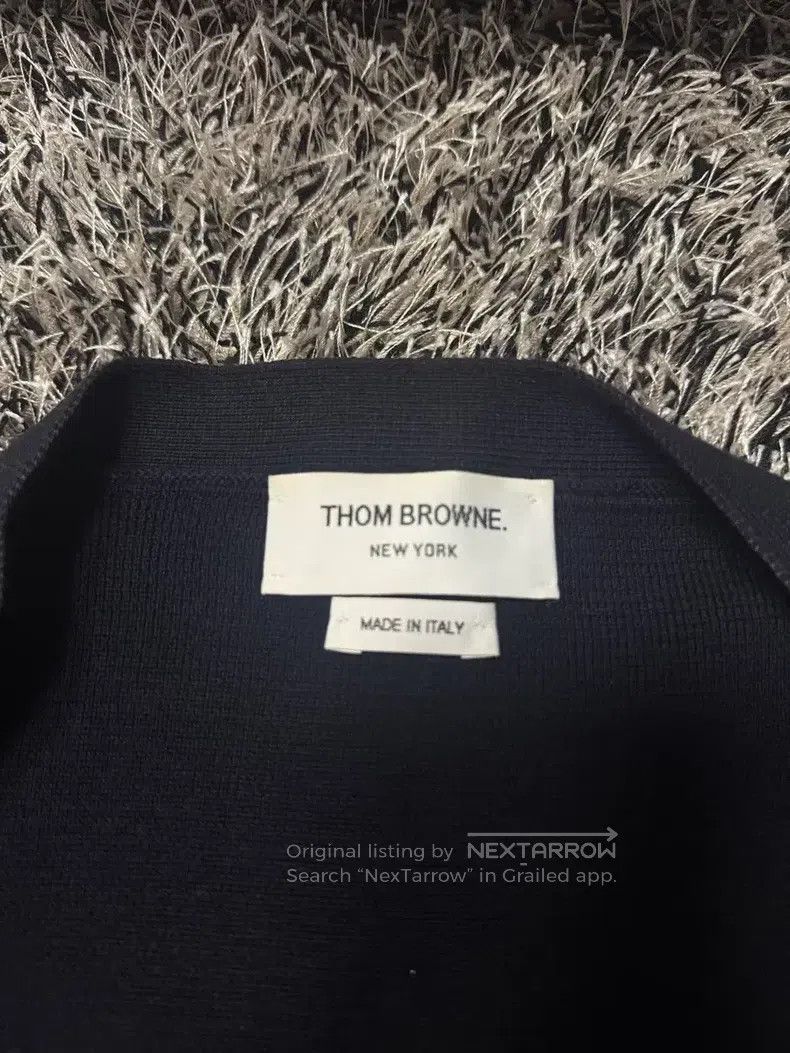 Thom Browne Thom Browne Knitted gold button cardigan Size US M / EU 48-50 / 2 - 4 Thumbnail