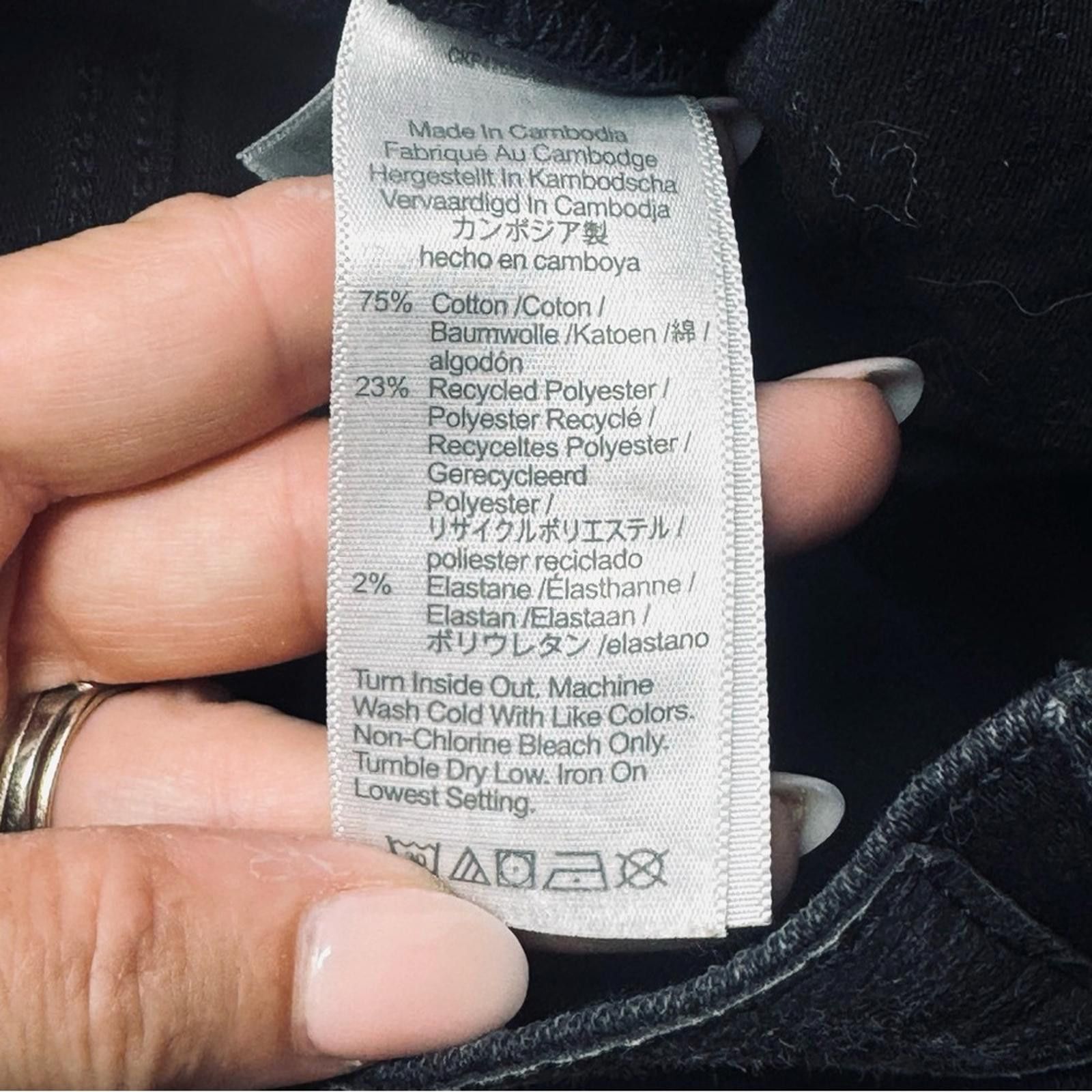 Madewell Madewell. The Perfect Vintage Wide-Leg Black Rinse. Size 26. Size 26" / US 2 / IT 38 - 8 Thumbnail