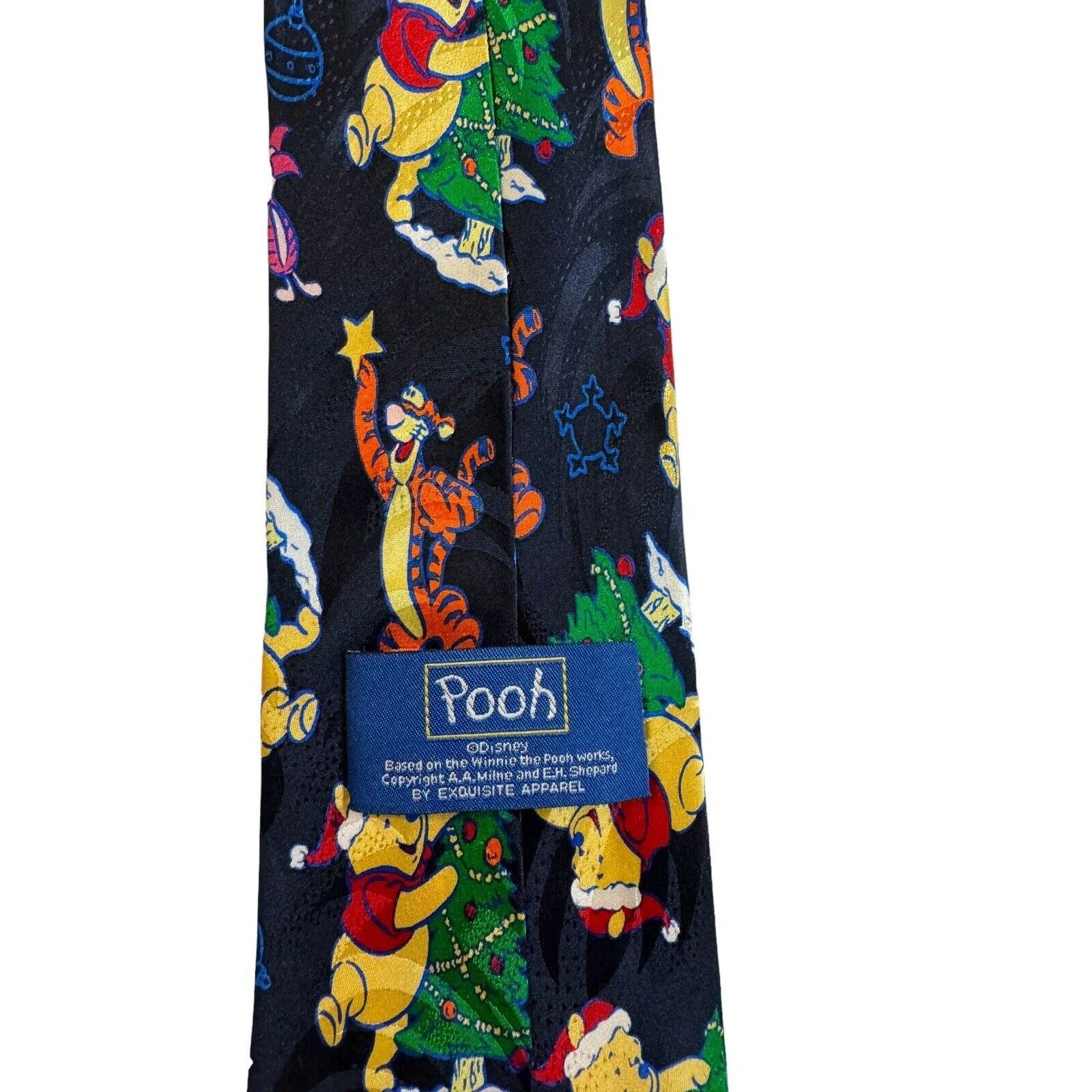 Disney Disney Winnie The Pooh Piglet Holiday Christmas Tree Necktie Size ONE SIZE - 4 Thumbnail