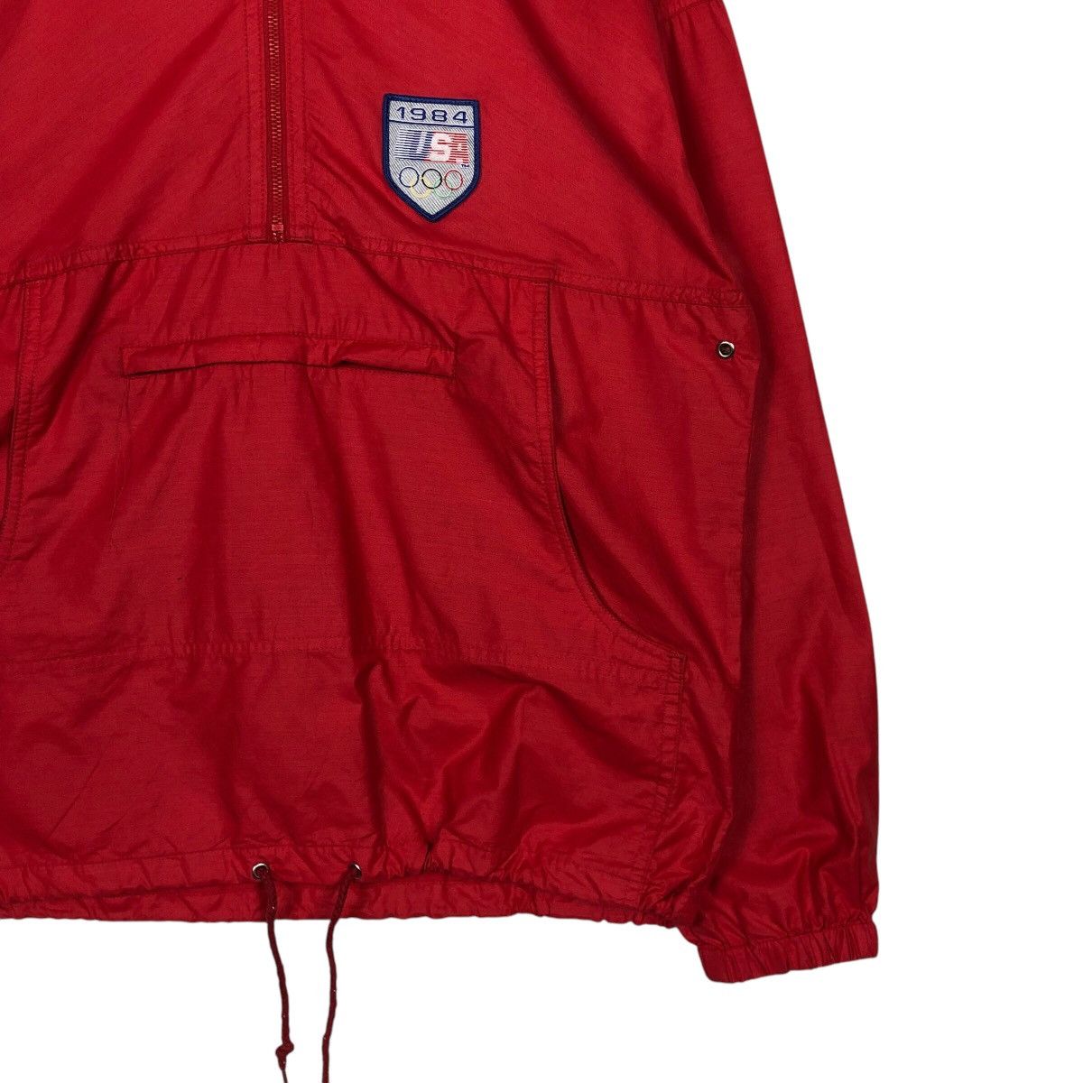 Levi's × Vintage 📌Vintage Anorak Jacket Pull Over Levi's Olympic 1984 Size US S / EU 44-46 / 1 - 6 Thumbnail