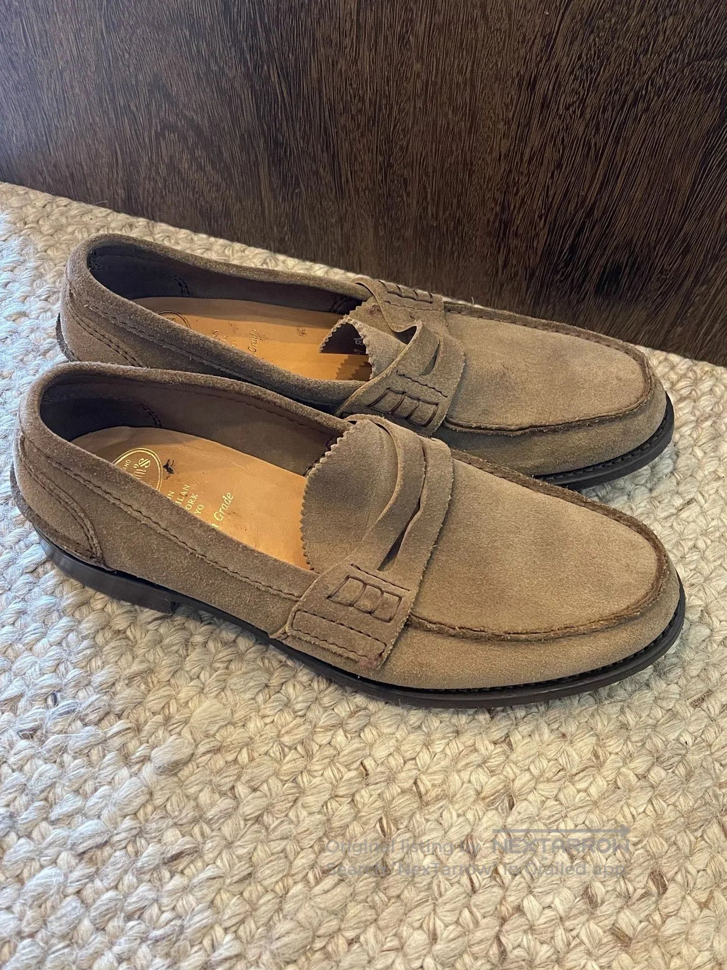 Church's Church's Brown Suede Loafers. Size US 10.5 / EU 43-44 - 1 Thumbnail