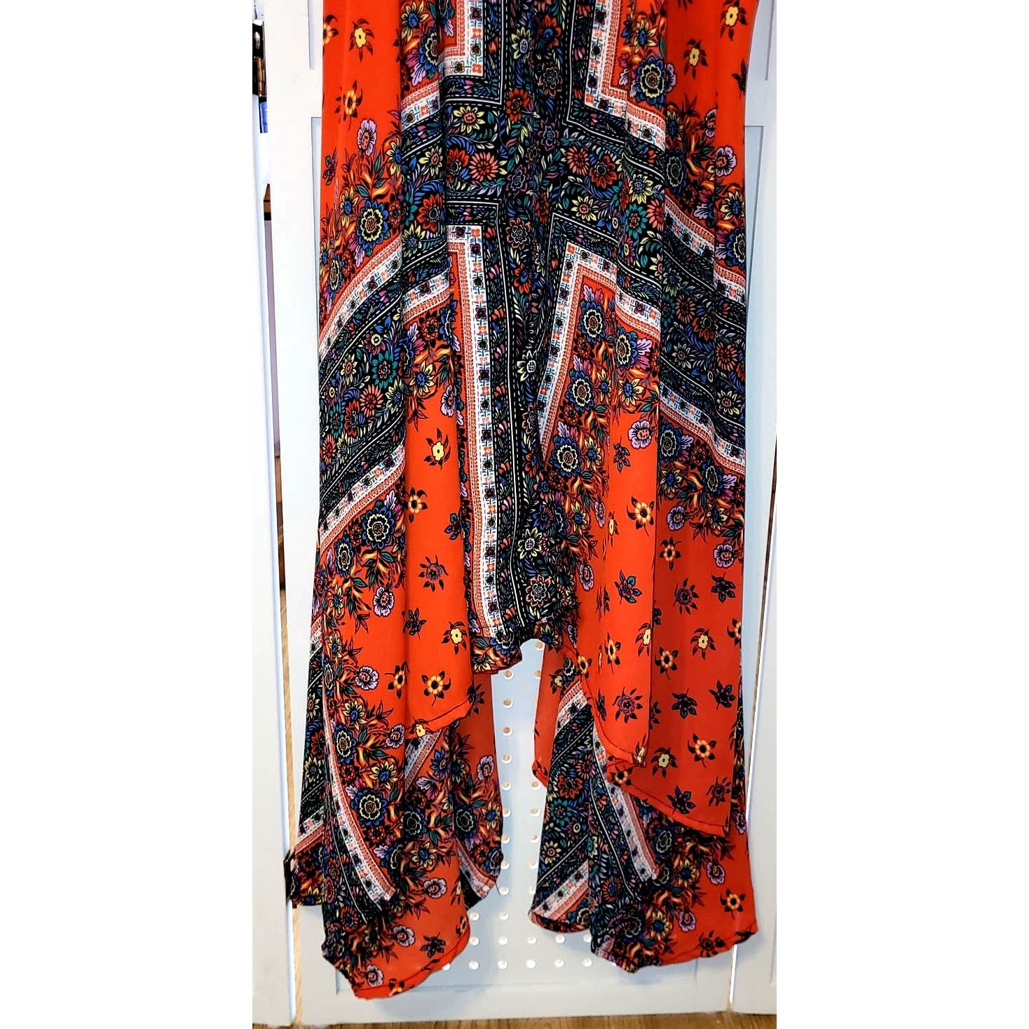 Nanette Lepore Nanette Lepore Women's Dress 6 S Sleeveless Hanky Hem Red Size M / US 6-8 / IT 42-44 - 3 Thumbnail